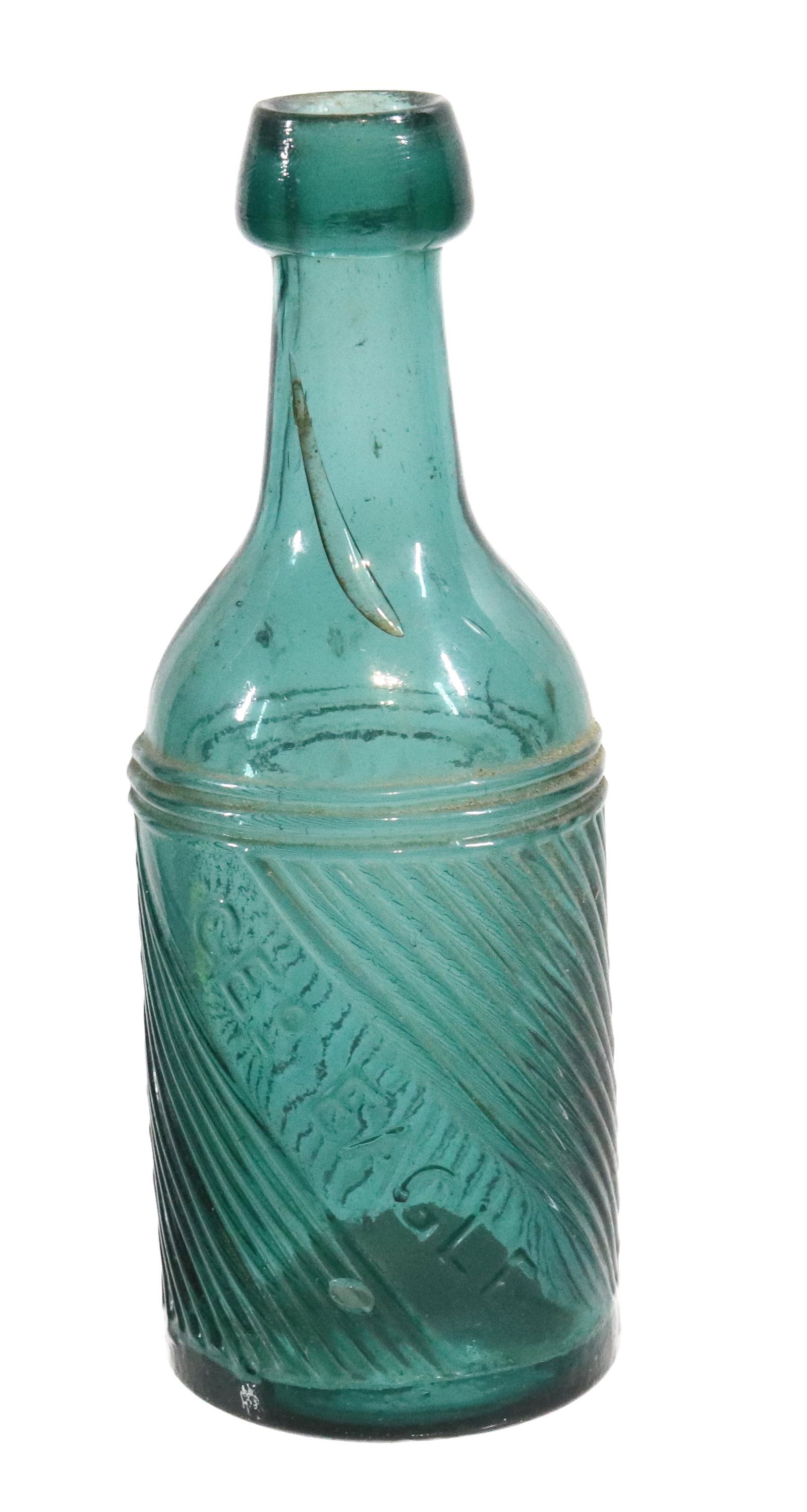 GEORGE EAGLE BLOB TOP BOTTLE (1 of 6)