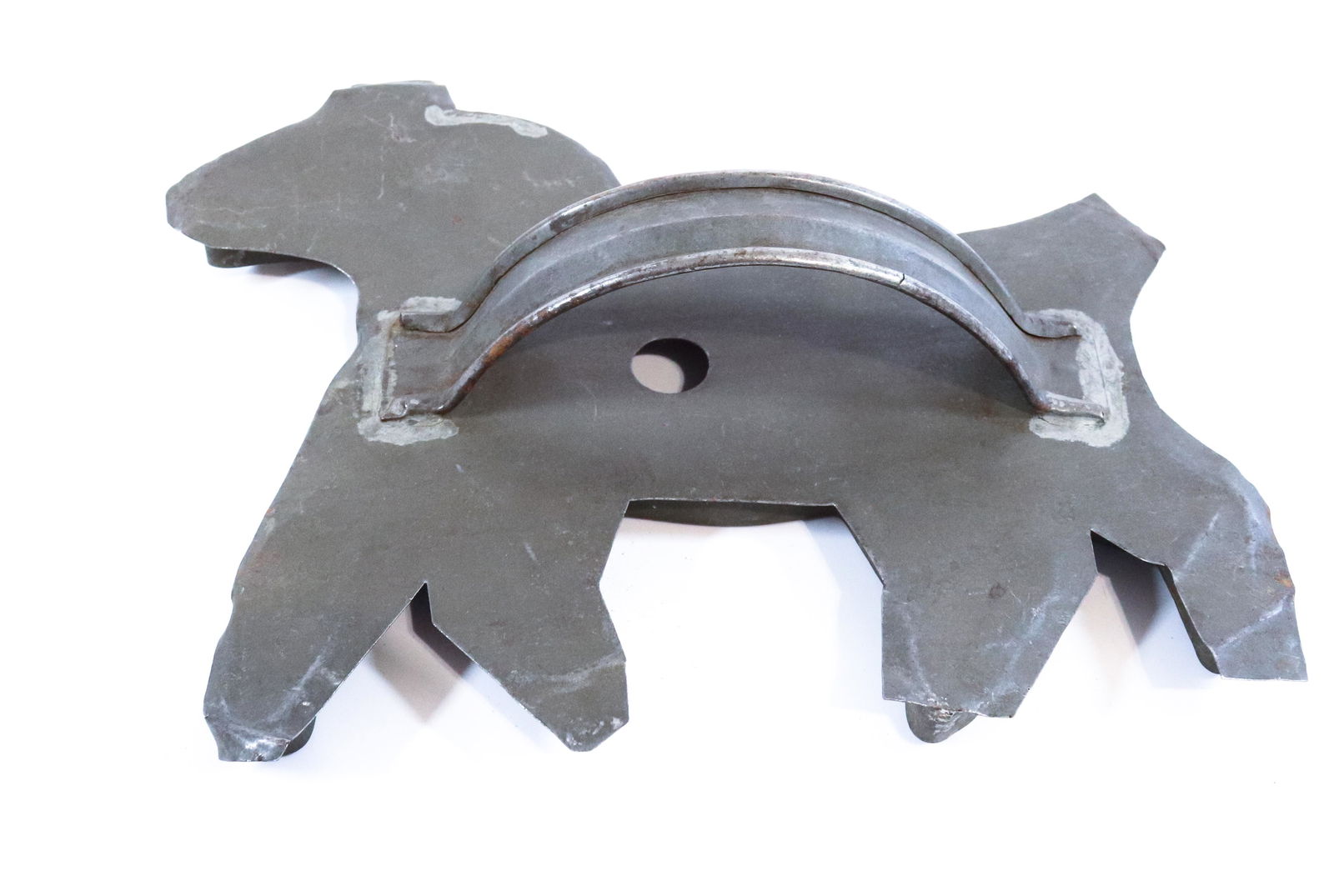LARGE TIN HORSE COOKIE CUTTER (1 of 2)