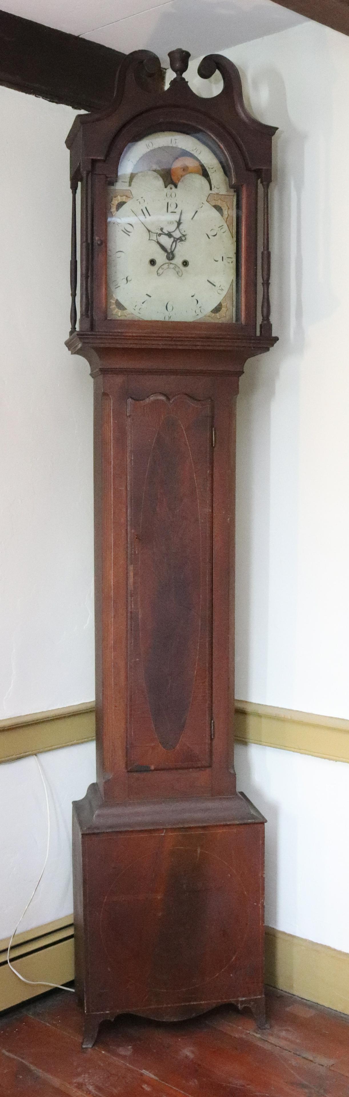 ANTIQUE GRANDFATHER'S CLOCK (1 of 19)