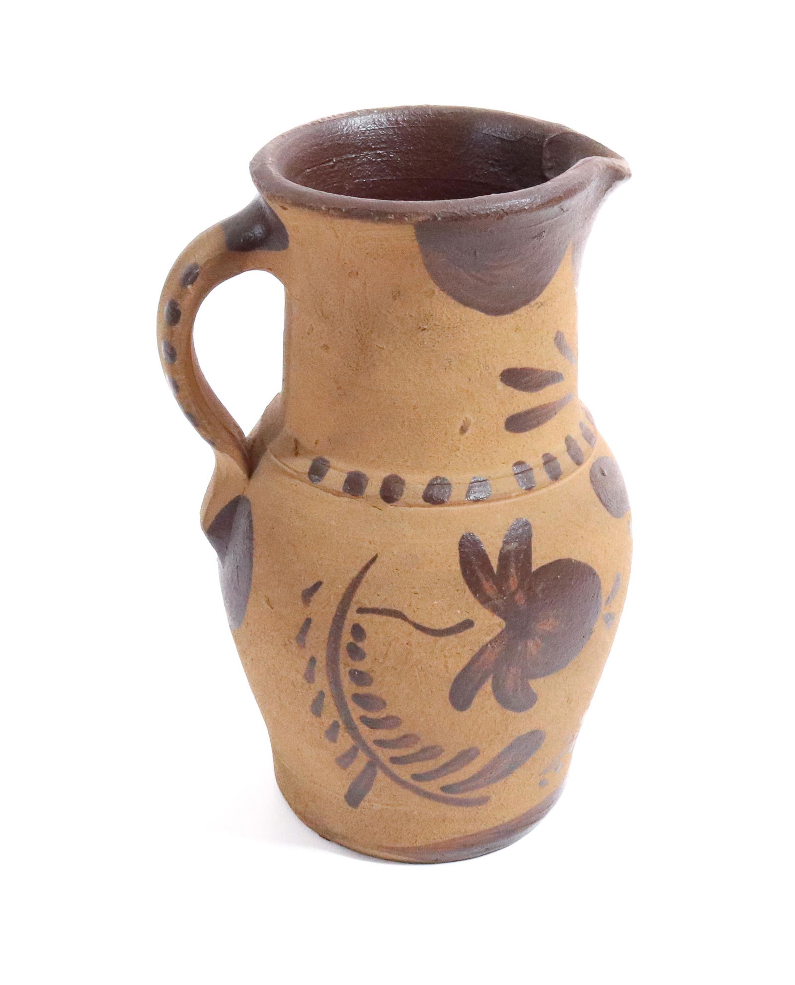 ANTIQUE STONEWARE PITCHER (1 of 5)