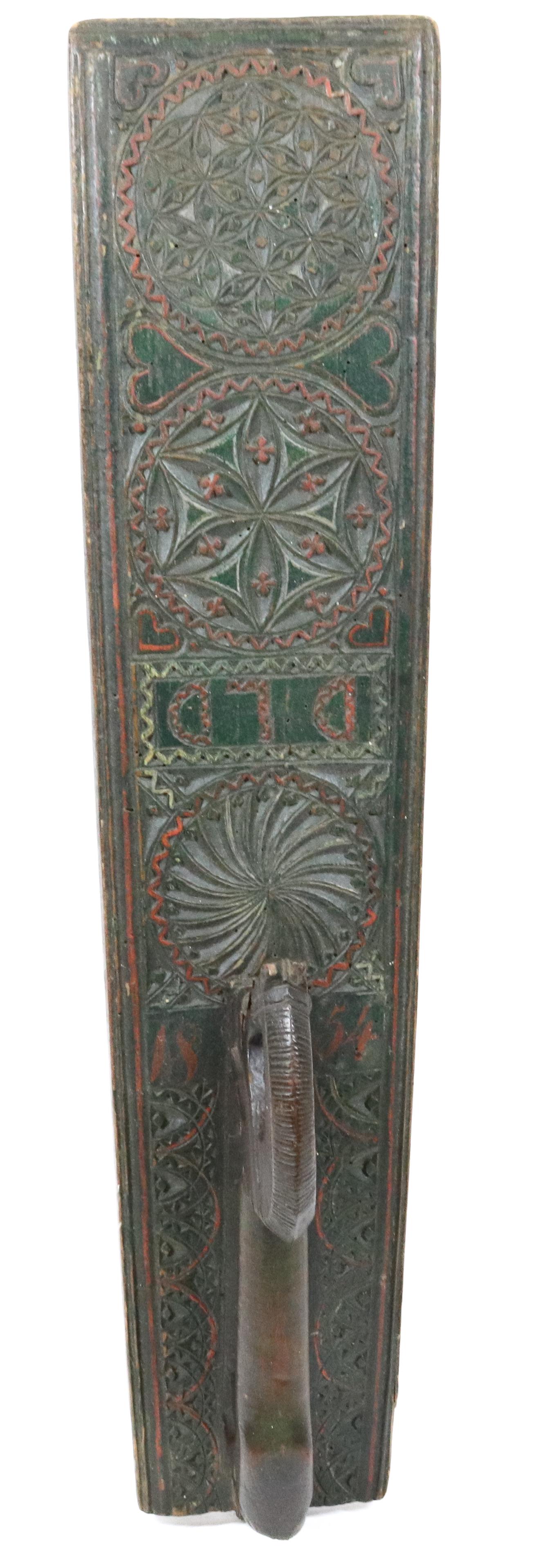 EARLY CARVED MANGLE BOARD (1 of 8)