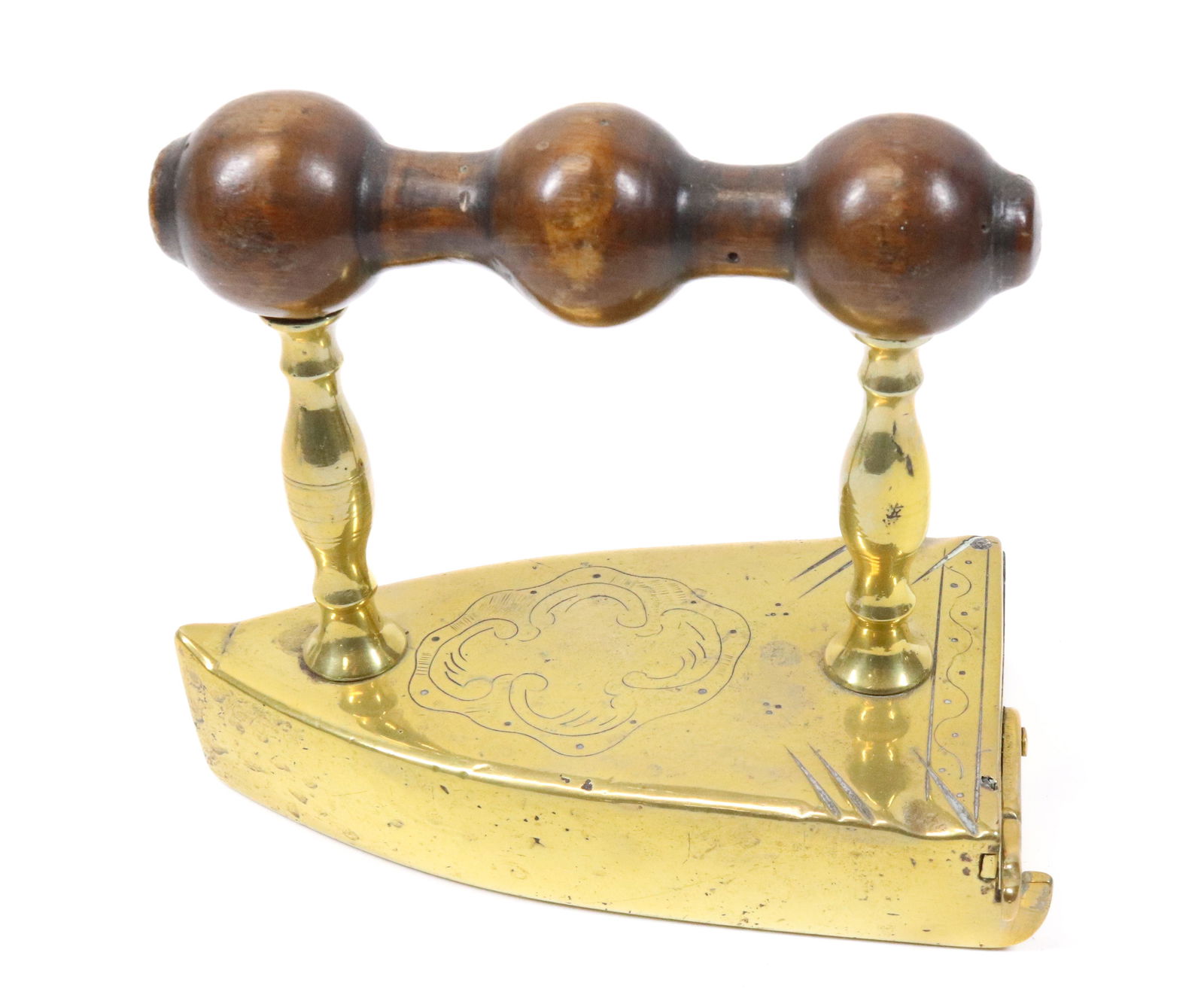 ENGRAVED DANISH BOX IRON (1 of 4)