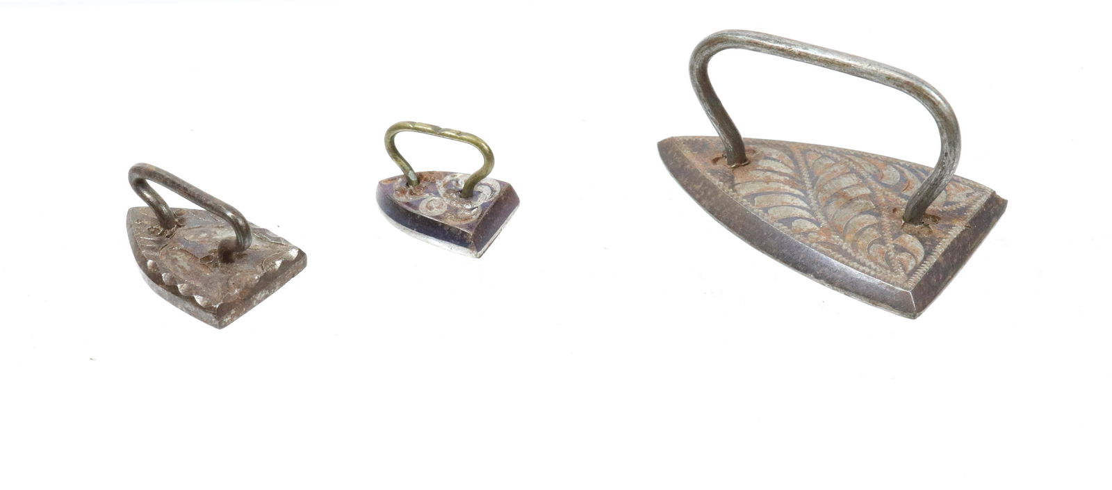 (3) MINIATURE AMOZOC IRONS (1 of 5)