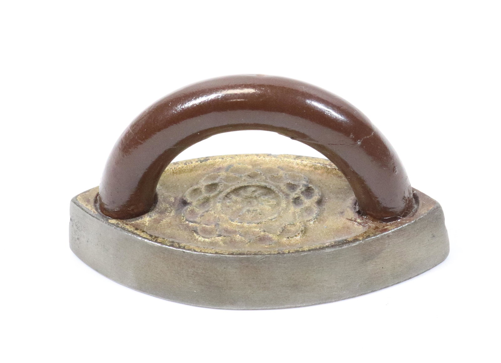 MINIATURE DOUBLE POINT SAD IRON (1 of 3)