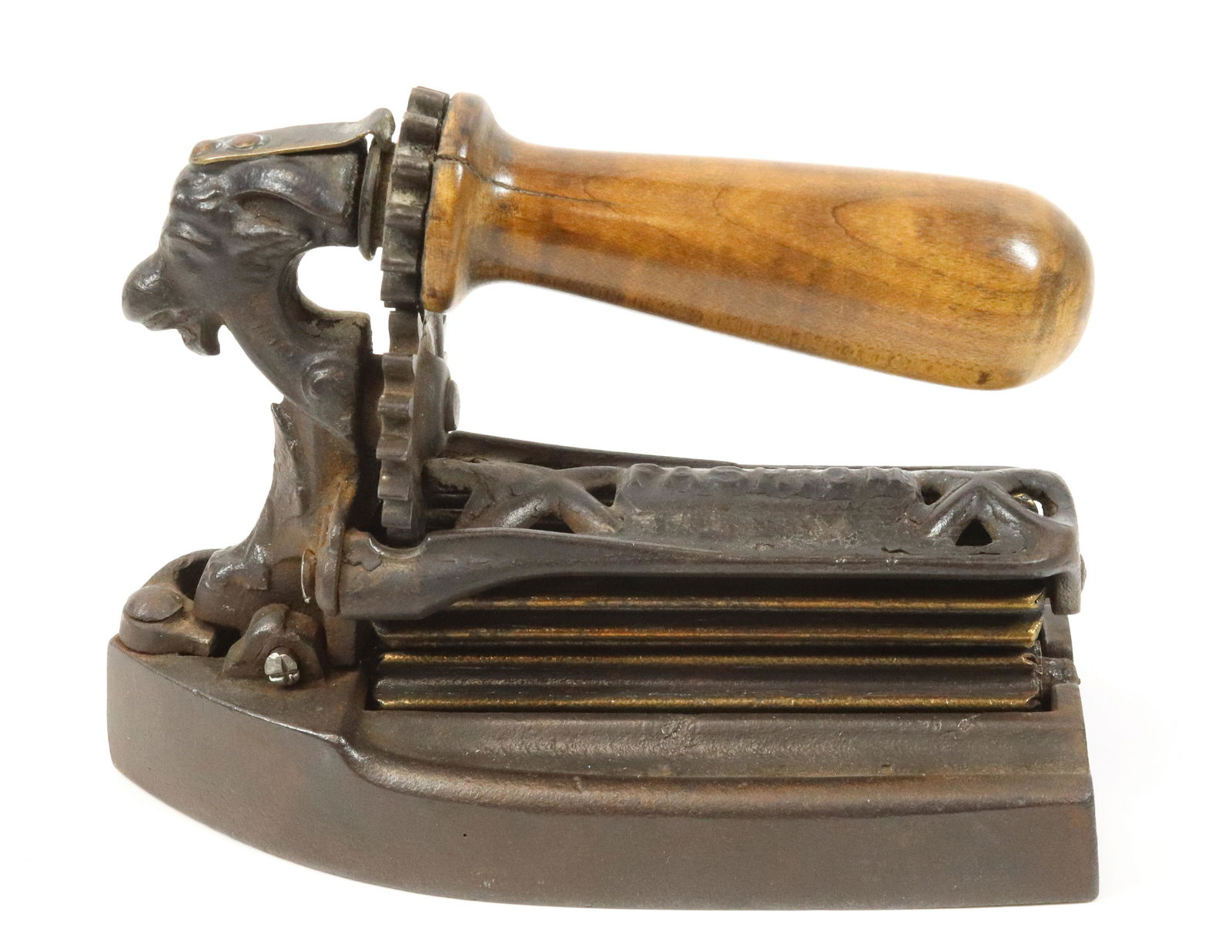 MEYERS GOAT IRON: COMBINATION FLUTER AND FLAT IRON Terms: PLEASE READ CAREFULLY BEFORE BIDDING. THIS IS AN ONLINE ONLY AUCTION. PREVIEWS WILL BE - WEDNESDAY APRIL 26TH, THURSDAY APRIL 27TH FROM 9:00 AM TILL 4:00 PM AND