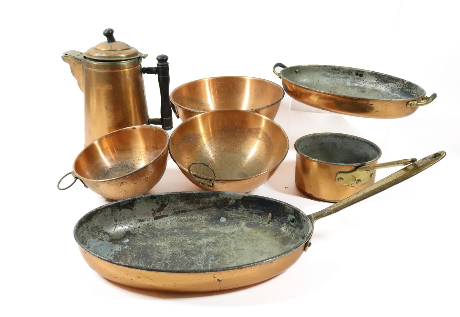 COPPER COOKWARE LOT (1 of 4)