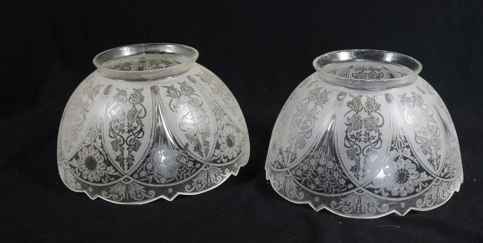 (2) GAS SHADES (1 of 2)