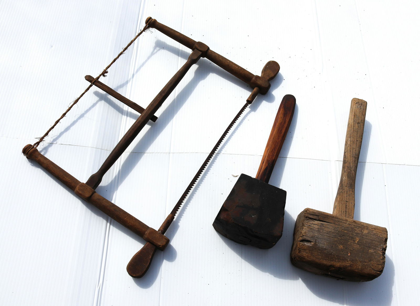 EARLY SAW  TWO MALLETS (1 of 3)