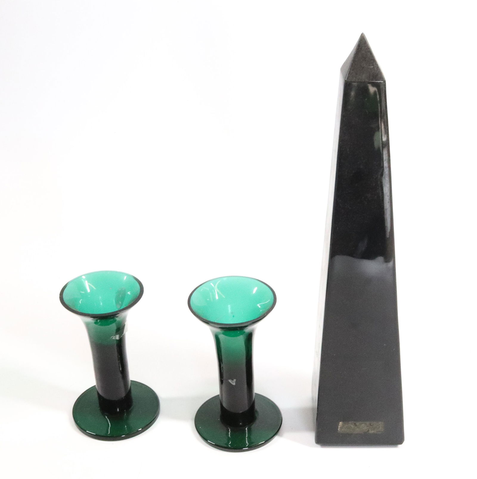 BLACK GLASS OBELISK (1 of 3)
