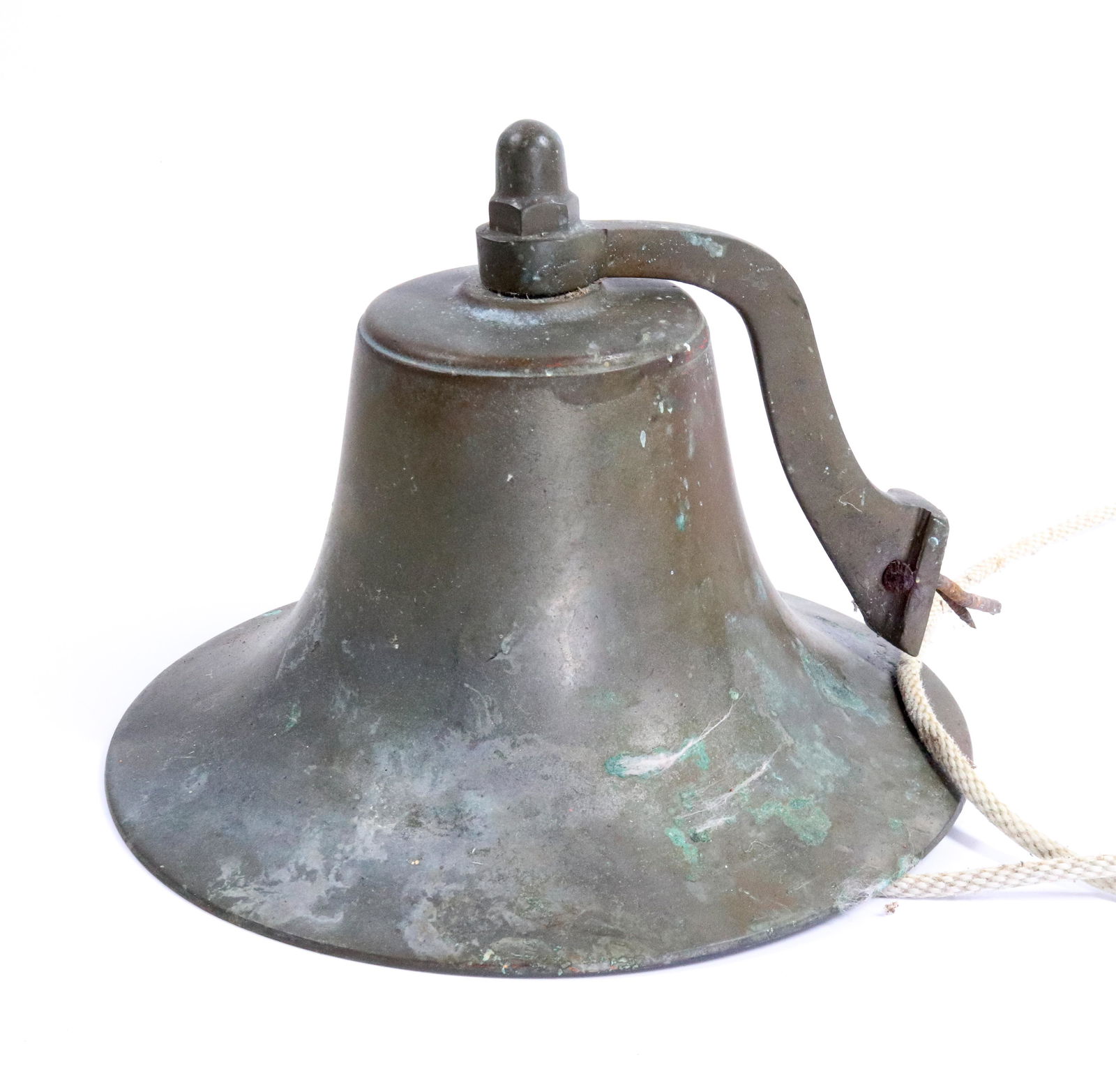 VINTAGE BRASS OUTDOOR BELL (1 of 3)