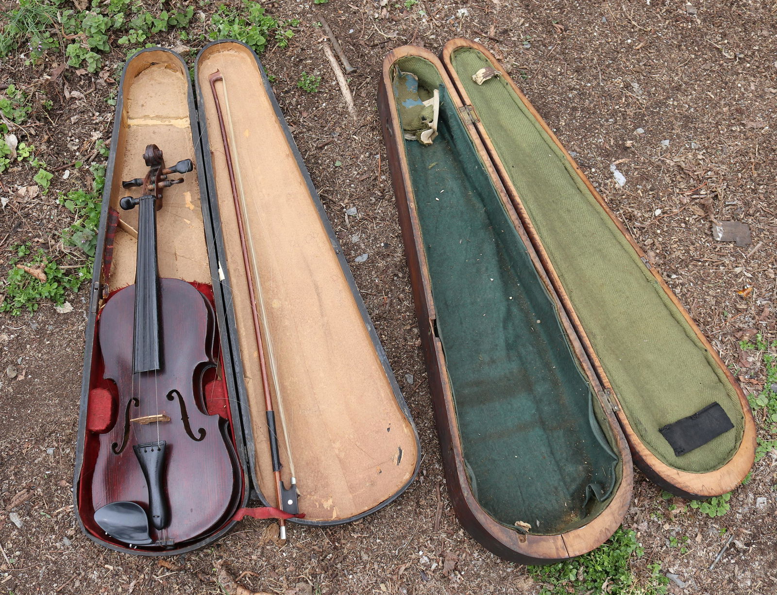 VIOLIN AND TWO CASES (1 of 5)