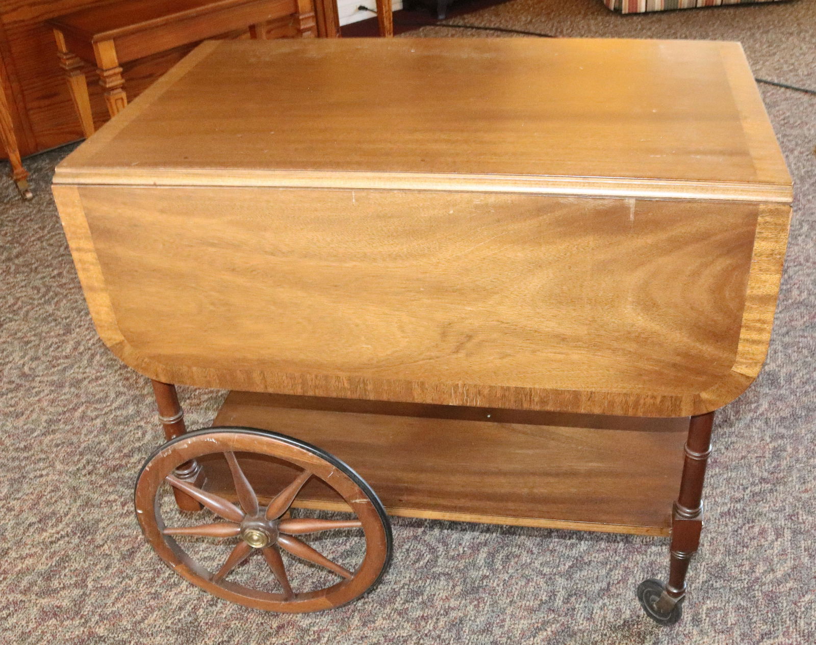 VAN SCIVER CO. TEA CART (1 of 4)