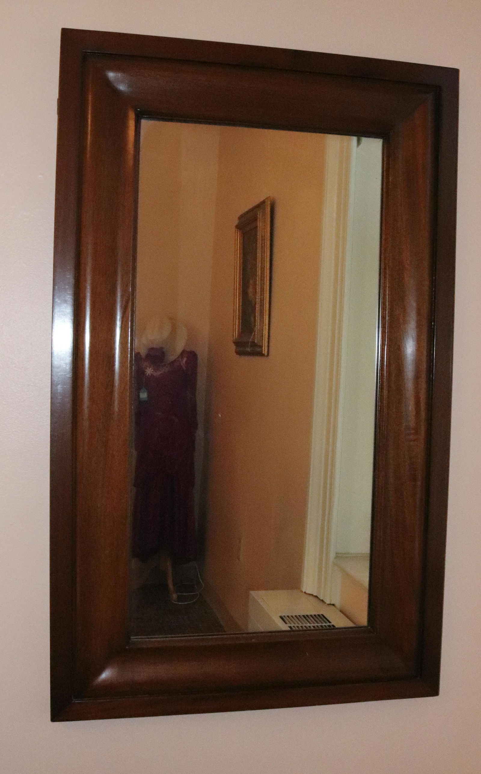 19TH C. FRAMED MIRROR (1 of 2)