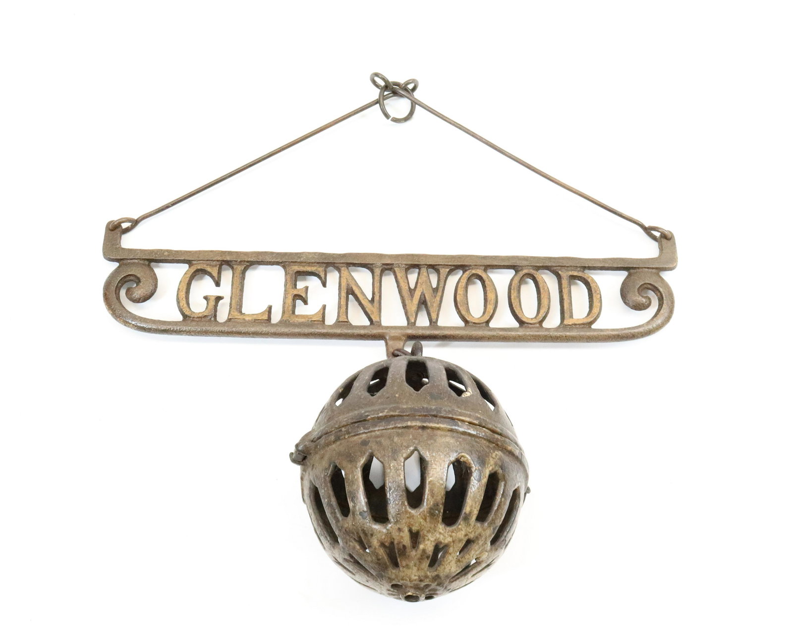 CAST IRON GLENWOOD STRING HOLDER (1 of 2)