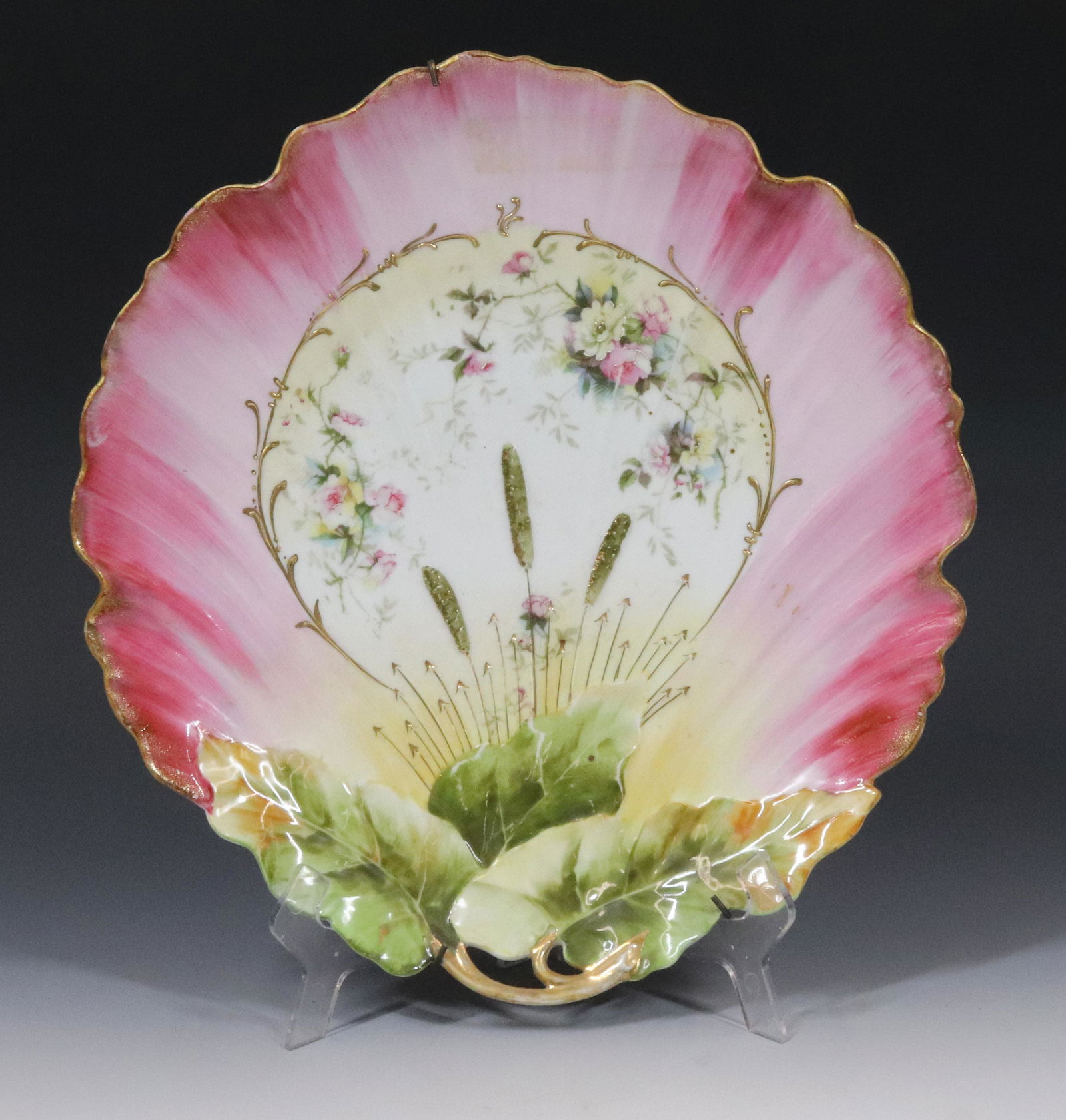 PRUSSIA BLOWN OUT PLATE (1 of 2)