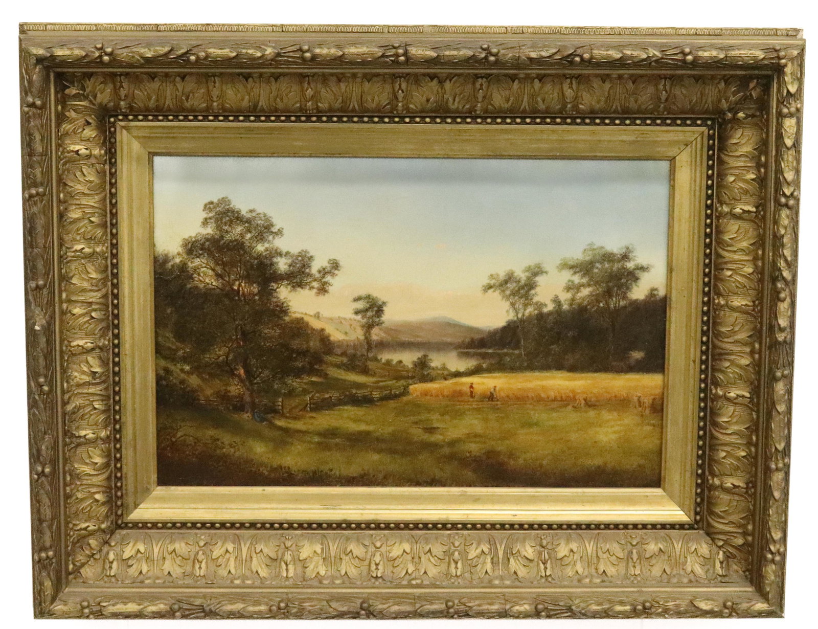 19TH C. OIL ON CANVAS PAINTING (1 of 7)