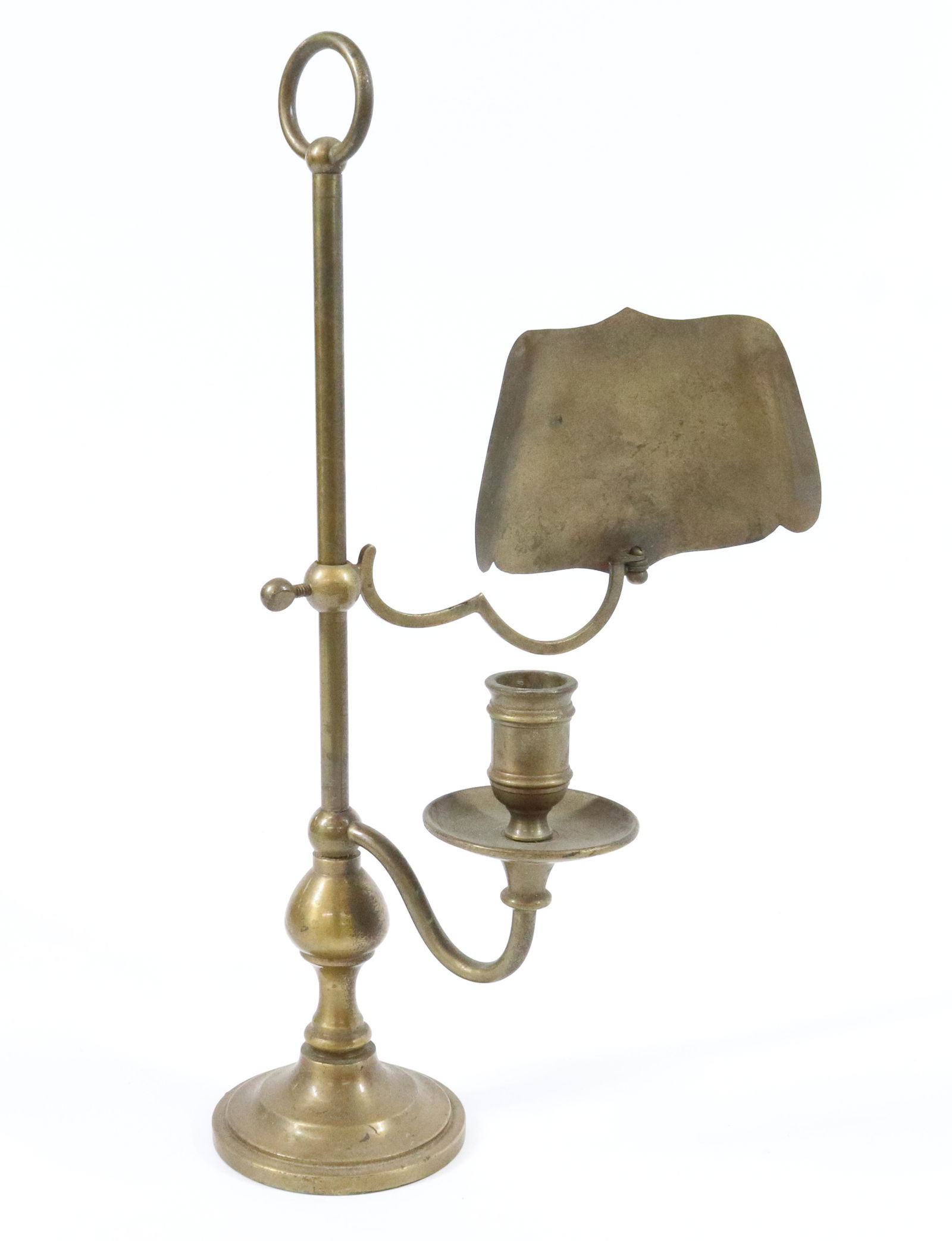 BRASS ADJUSTABLE CANDLESTICK (1 of 3)