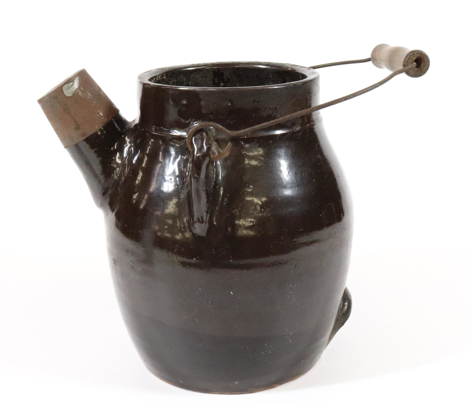 STONEWARE BATTER JUG (1 of 5)