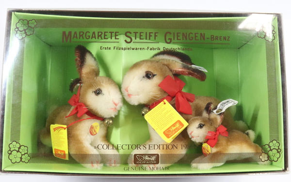 1984 Steiff Collector's Edition Rabbits