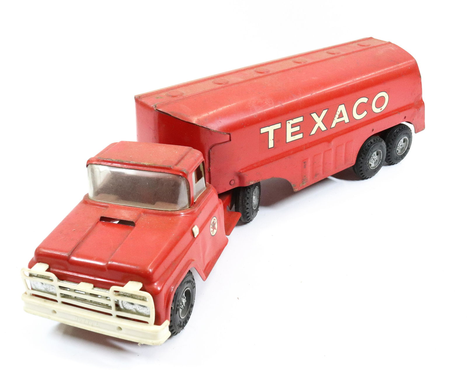 BUDDY L TEXACO TANKER TRUCK: ORIGINAL DECALS. 24" L.