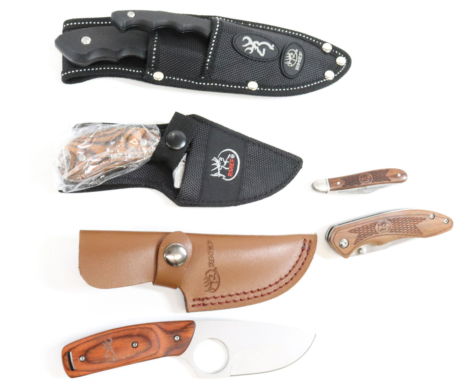 Rocky Mountain Elk Foundation Knife Set Auction