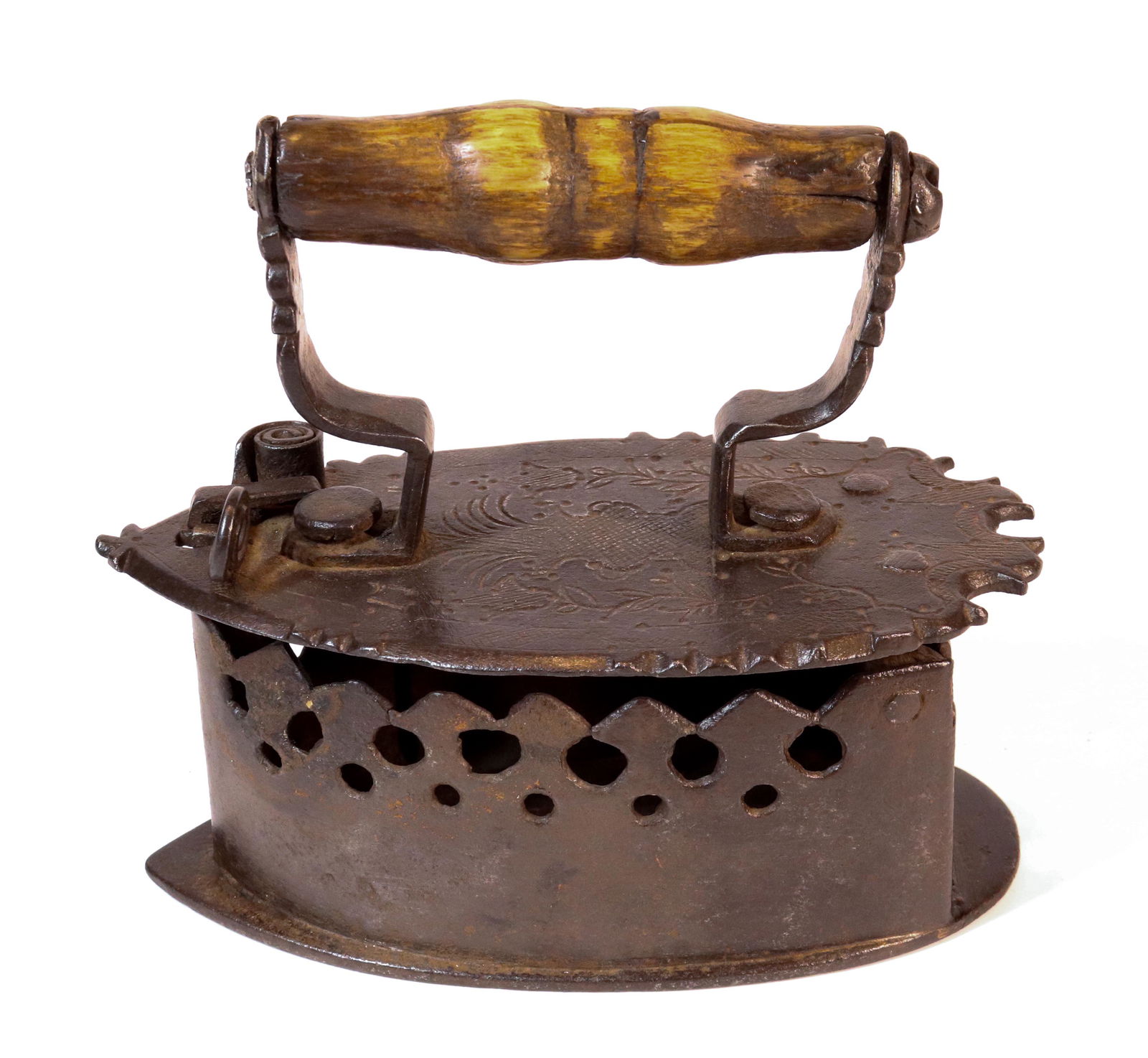 SWEDISH CHARCOAL IRON (1 of 6)