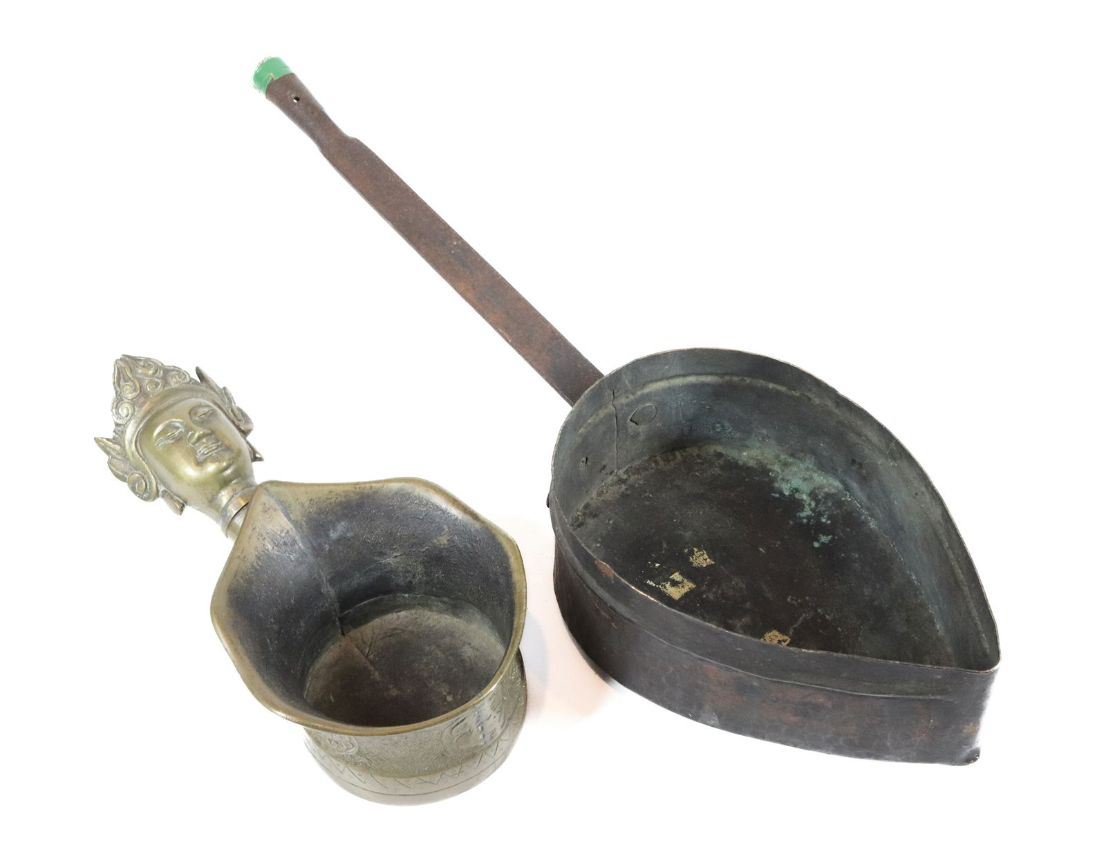 (2) EARLY PAN IRONS (1 of 7)