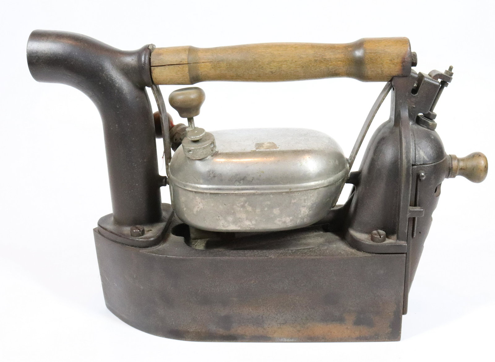 REX PATENT GAS REVOLVING IRON (1 of 4)