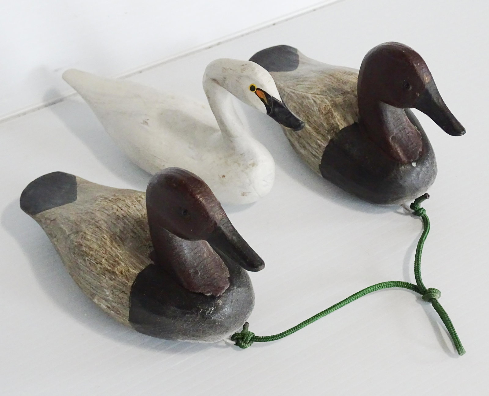(3) DUCK AND GOOSE DECOYS: CIRCA 1990 THREE SIGNED UPDATED 2023 Terms for Purchasing and Shipping of Auction Items. Please read carefully before bidding. All payments for purchases will be made through LiveAuctioneers.com payme