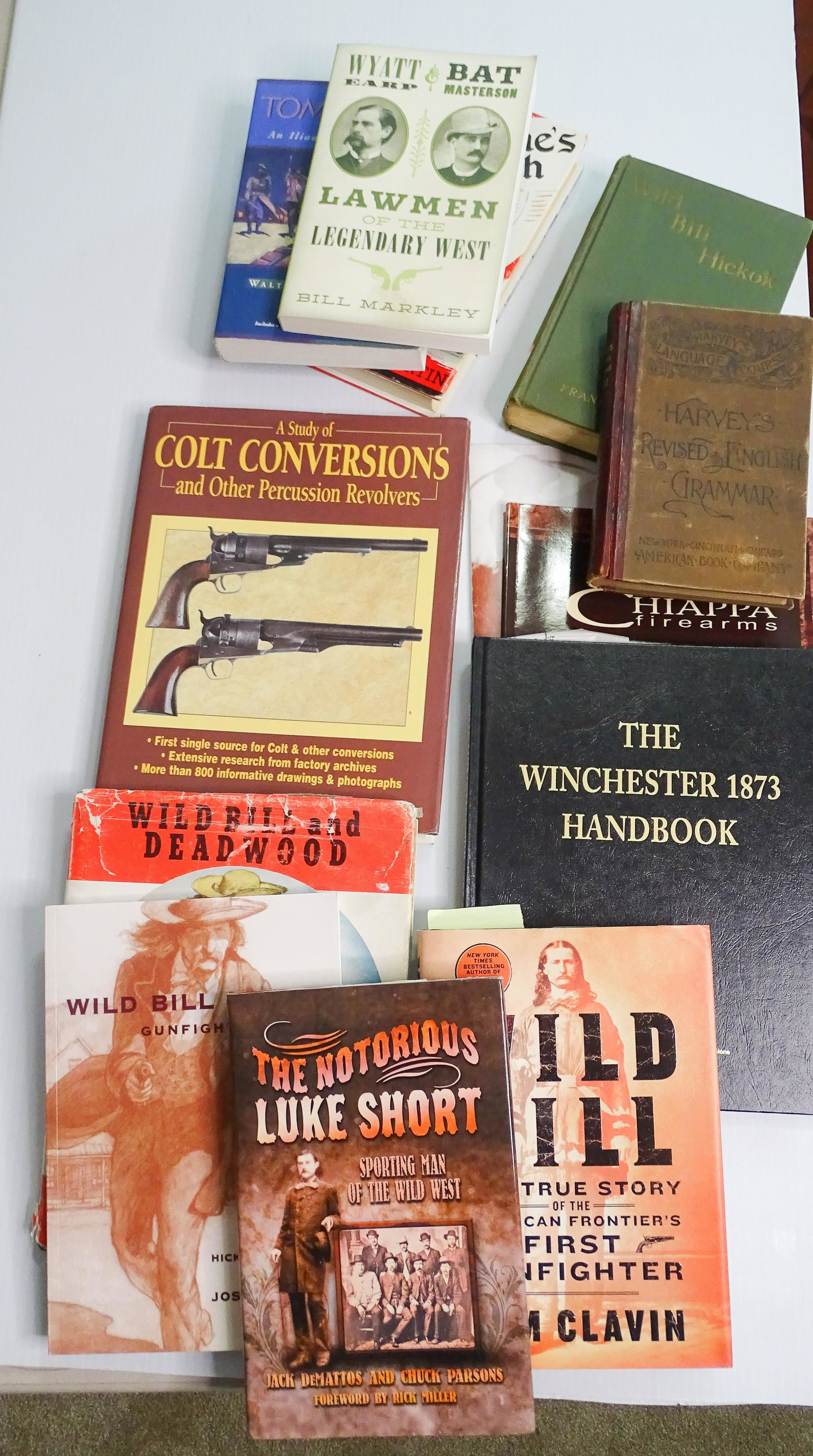 BOOKS WESTERN TALES AND LEGENDS: (13) TOMBSTONE EPITAPH, WILD BILL HICKOK, WYATT EARP WINCHESTER 1873 HANDBOOK COPY ETC UPDATED 2023 Terms for Purchasing and Shipping of Auction Items. Please read carefully before bidding. All paymen