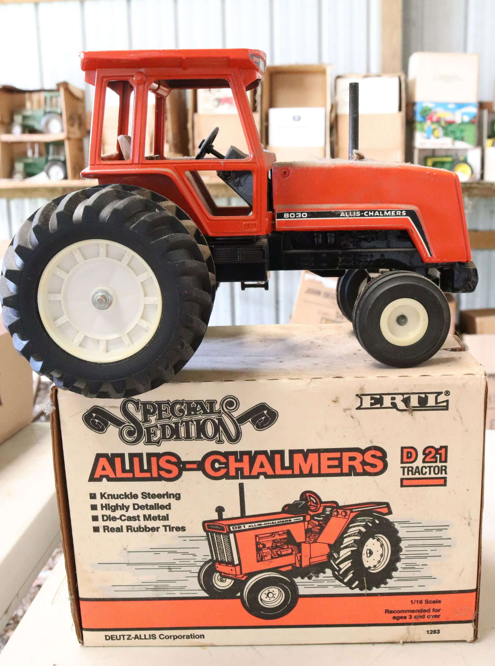 (2) ALLIS CHALMER MODEL TRACTORS (1 of 1)