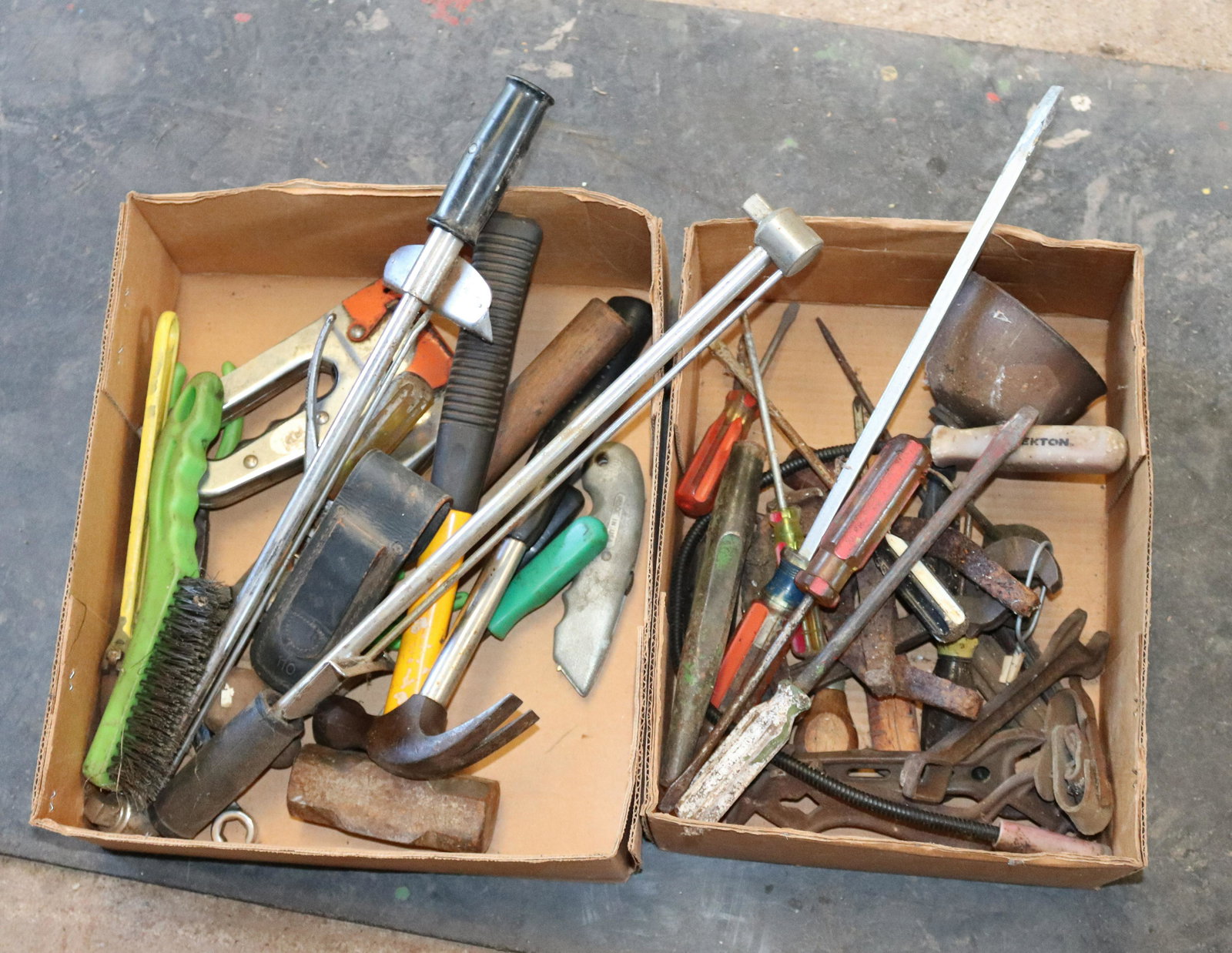 (2) BOXES OF TOOLS (1 of 3)