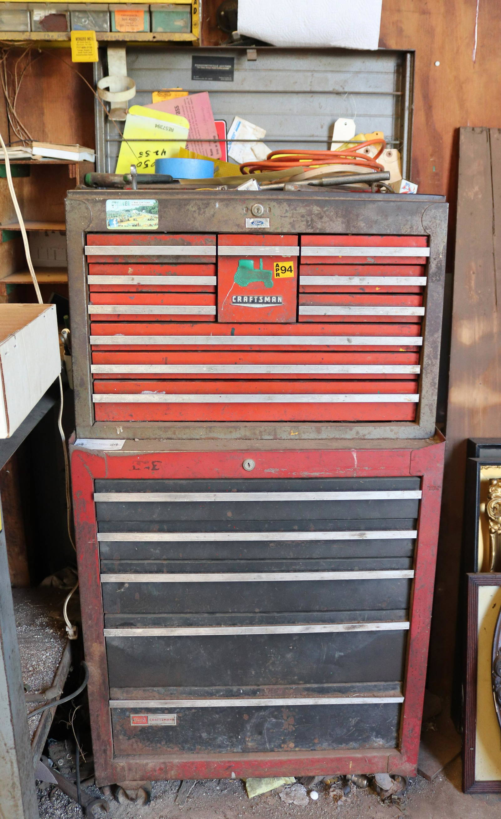 Craftsman Stackable Tool Box Auction