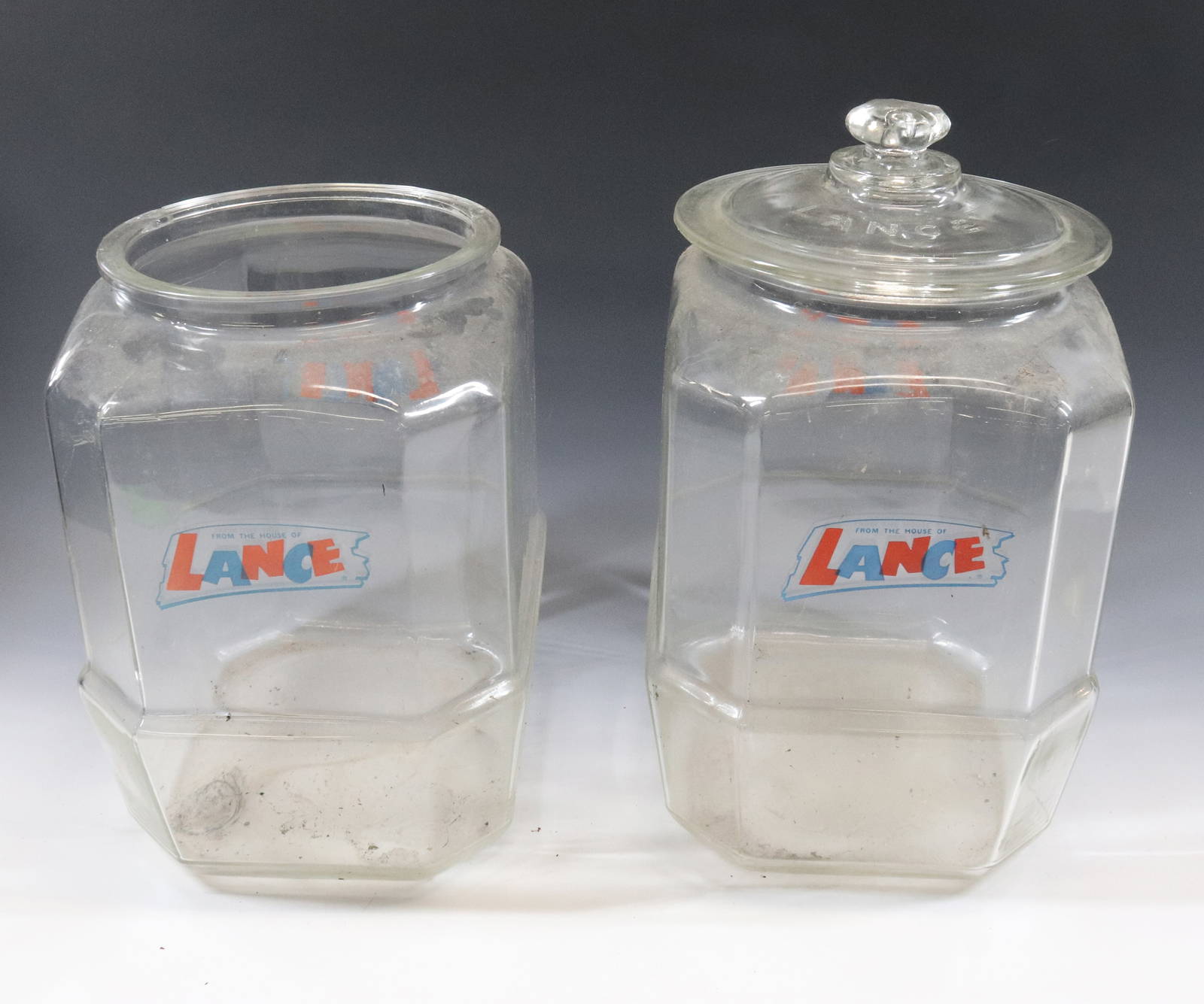 (2) Lance Store Jars Auction