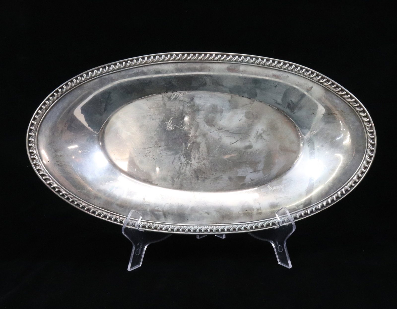 F.B. ROGERS STERLING SILVER TRAY (1 of 3)