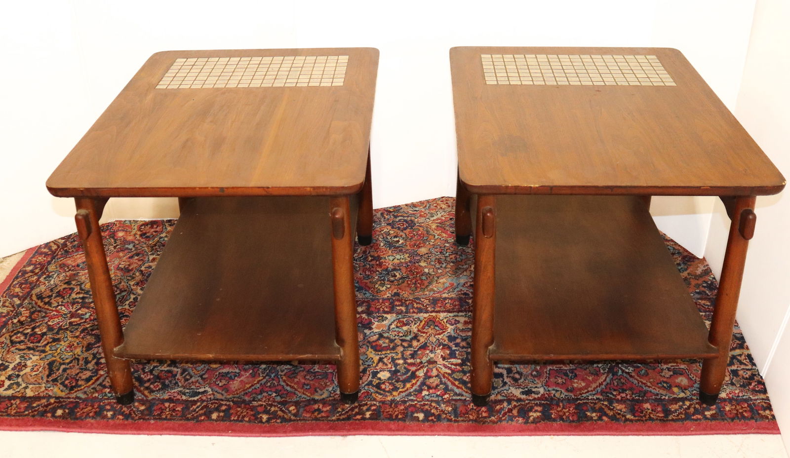 PAIR OF MCM LANE END TABLES (1 of 3)