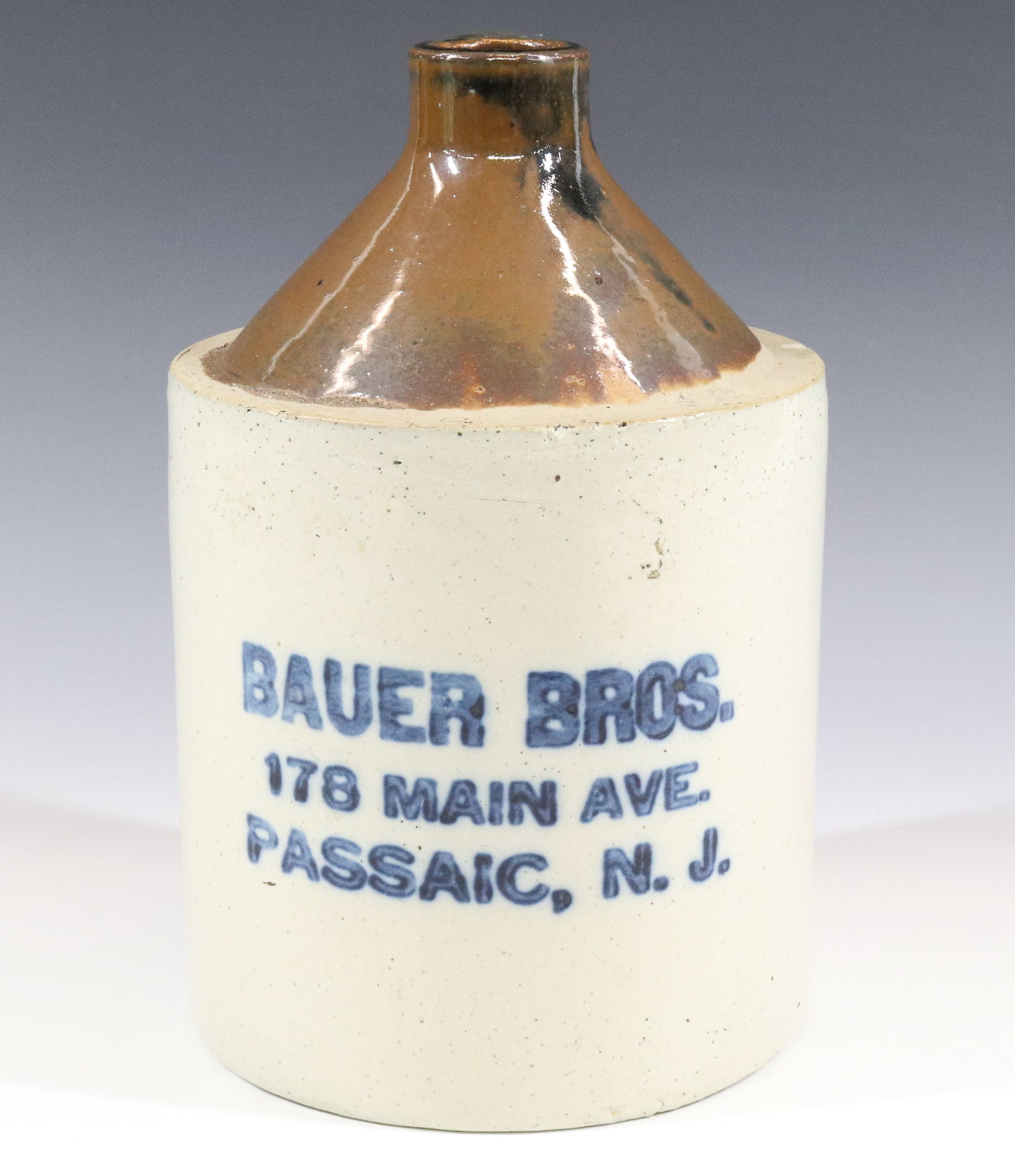 PASSAIC, NJ ADVERTISING JUG (1 of 5)
