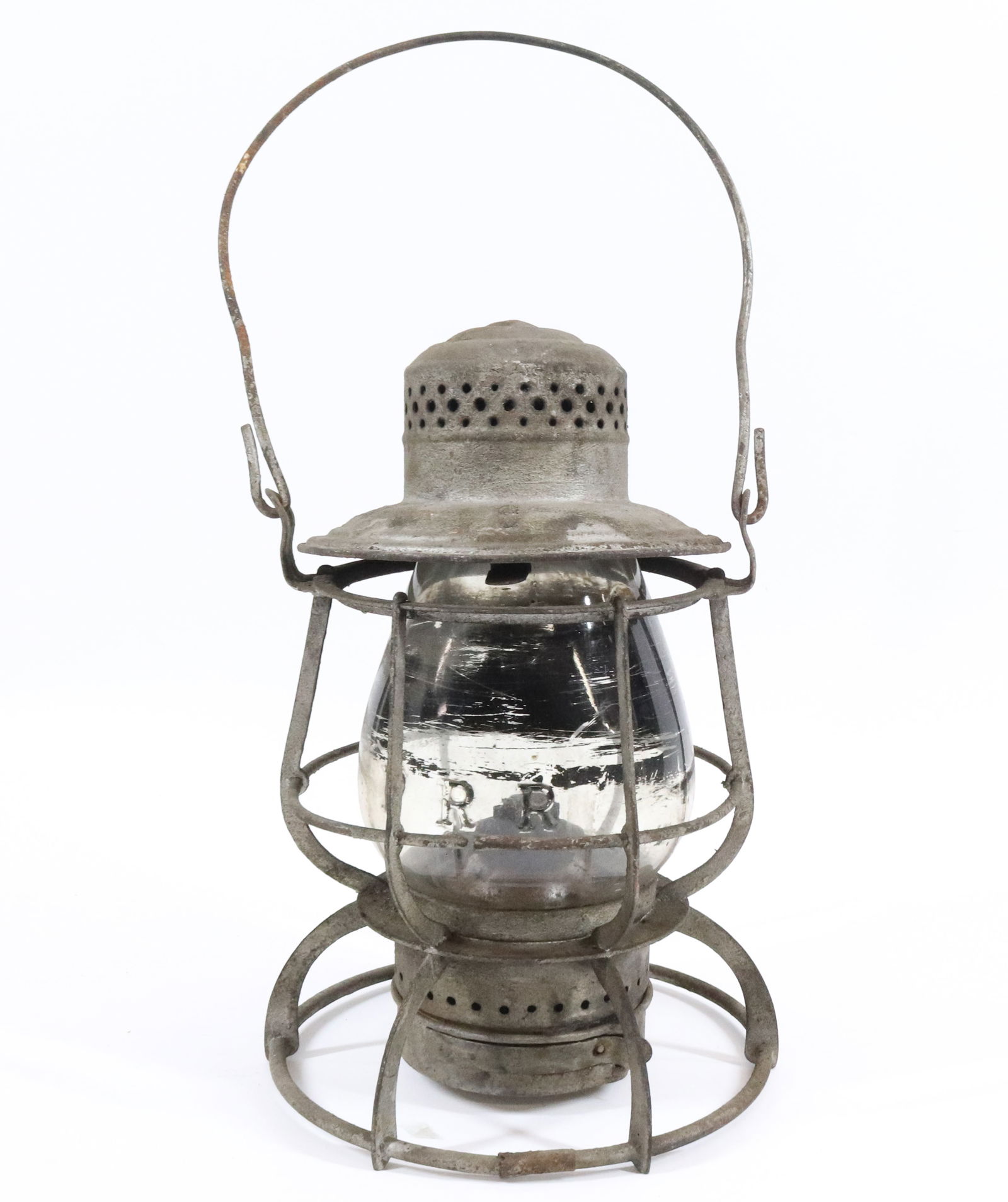 ANTIQUE RAILROAD LANTERN (1 of 3)