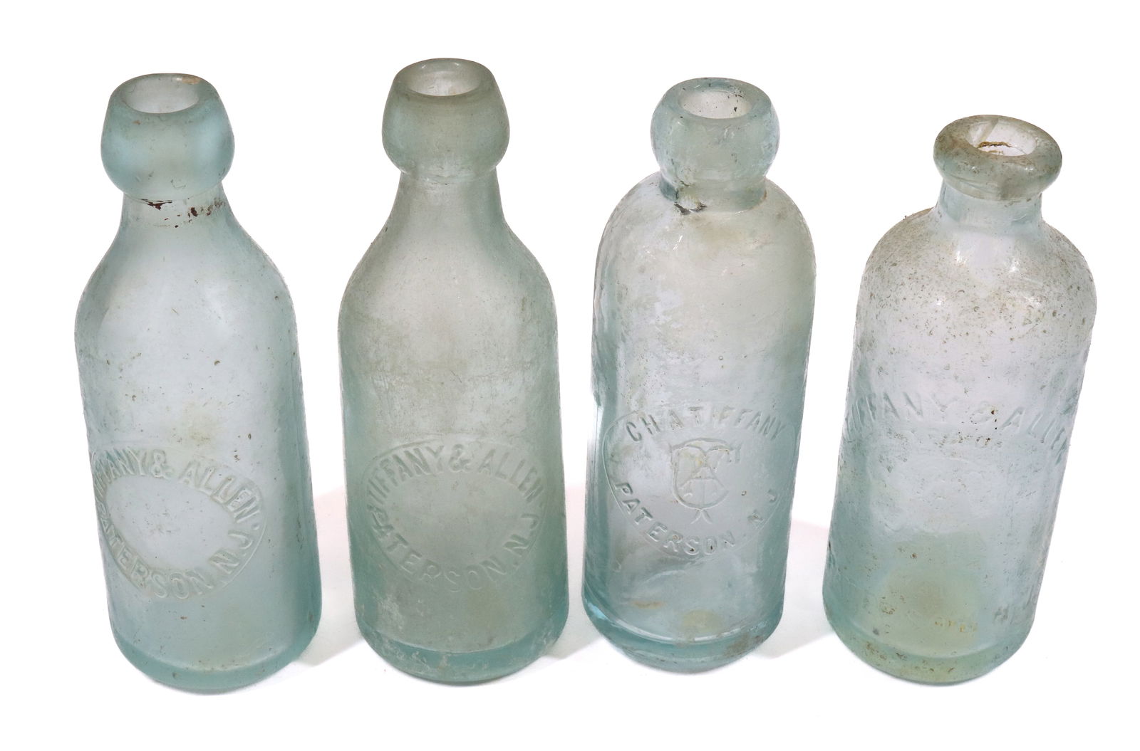 (4) PATERSON, NJ BOTTLES (1 of 4)