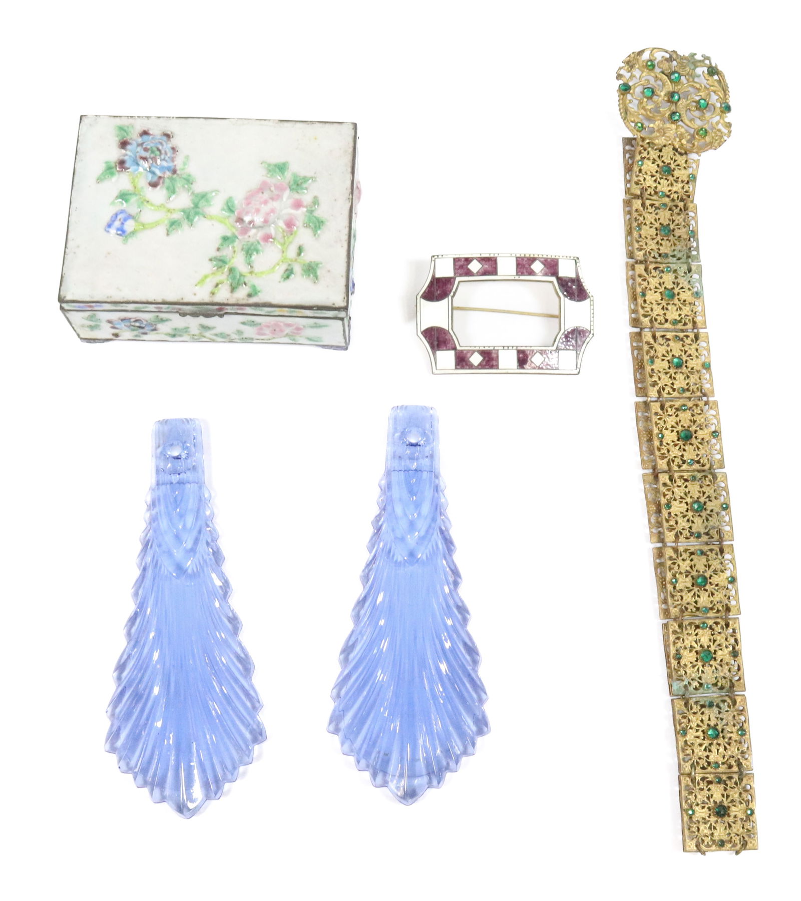 ENAMELED BOX, PIN AND MORE (1 of 8)