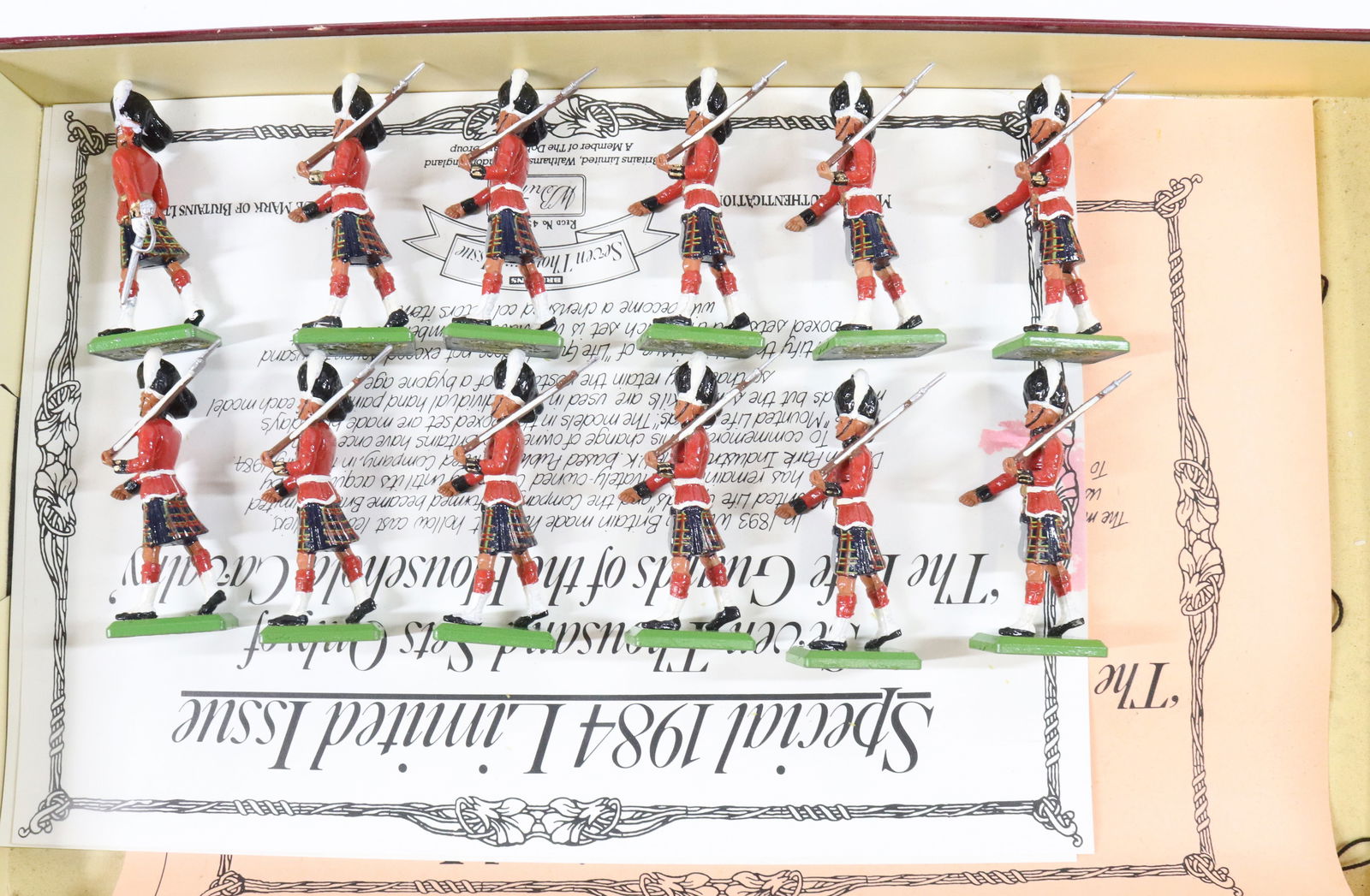 SET OF BRITAIN'S "CAMERON HIGHLANDERS" (1 of 3)