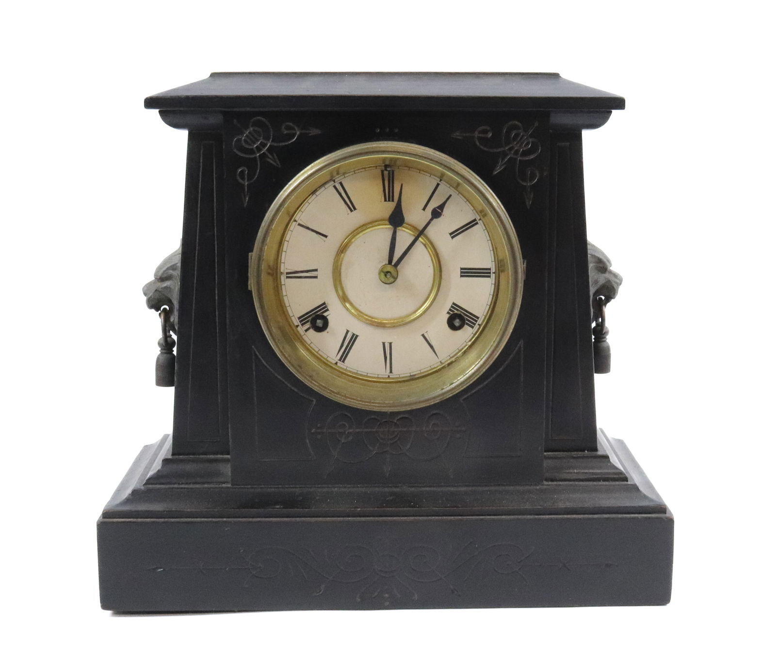 WATERBURY CLOCK CO. MANTLE CLOCK (1 of 4)