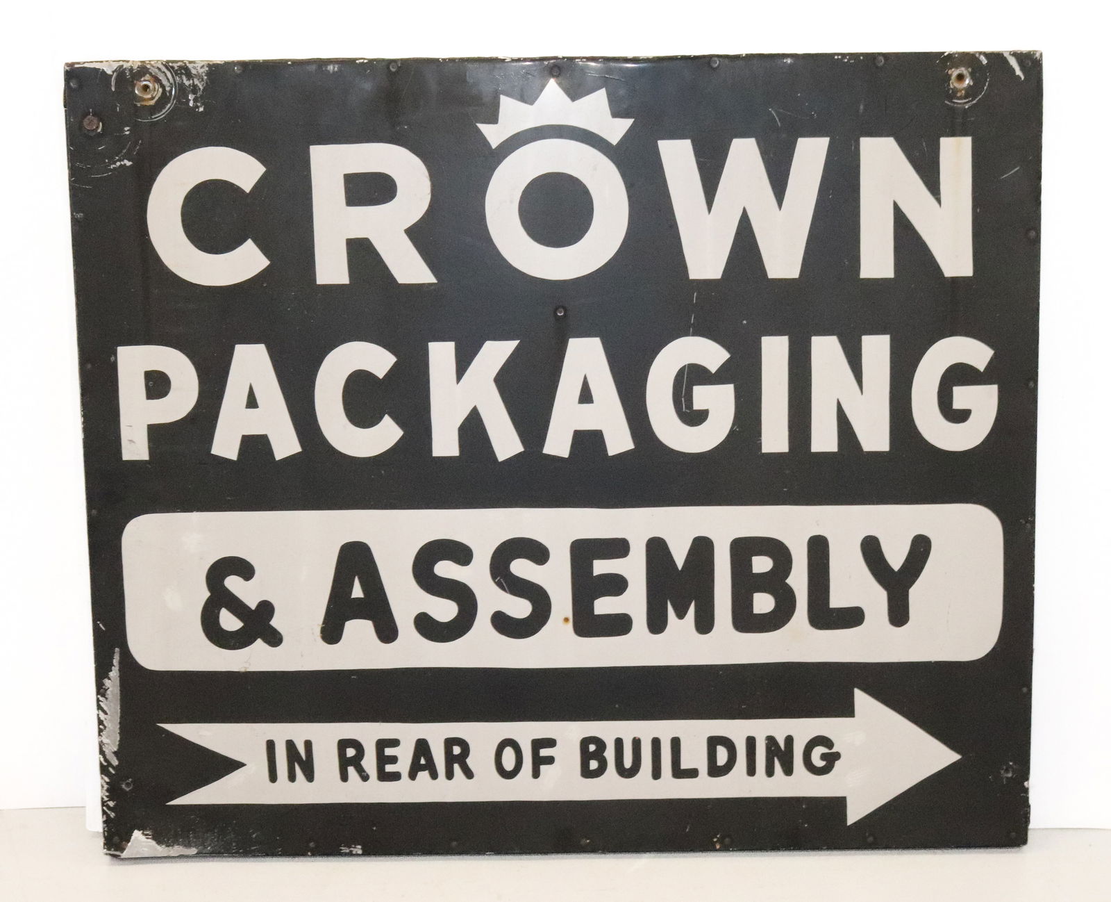 VINTAGE DOUBLE-SIDED SIGN (1 of 5)