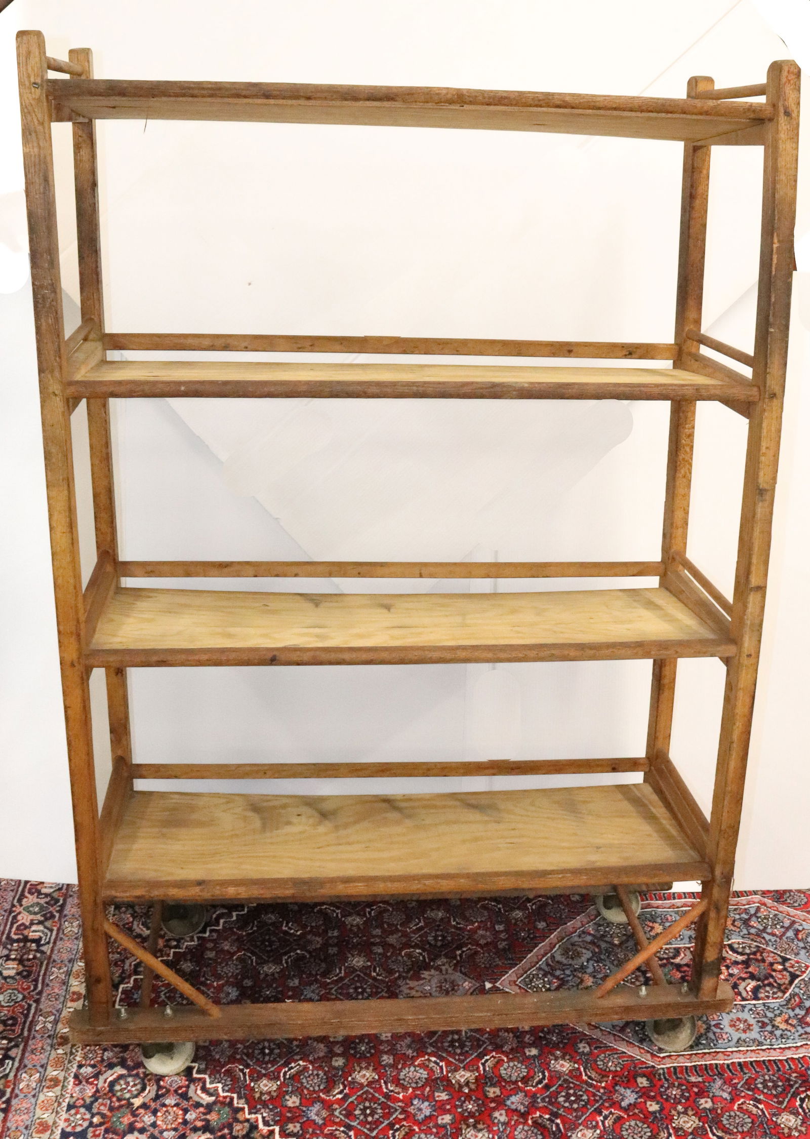 WOODEN FACTORY RACK (1 of 4)