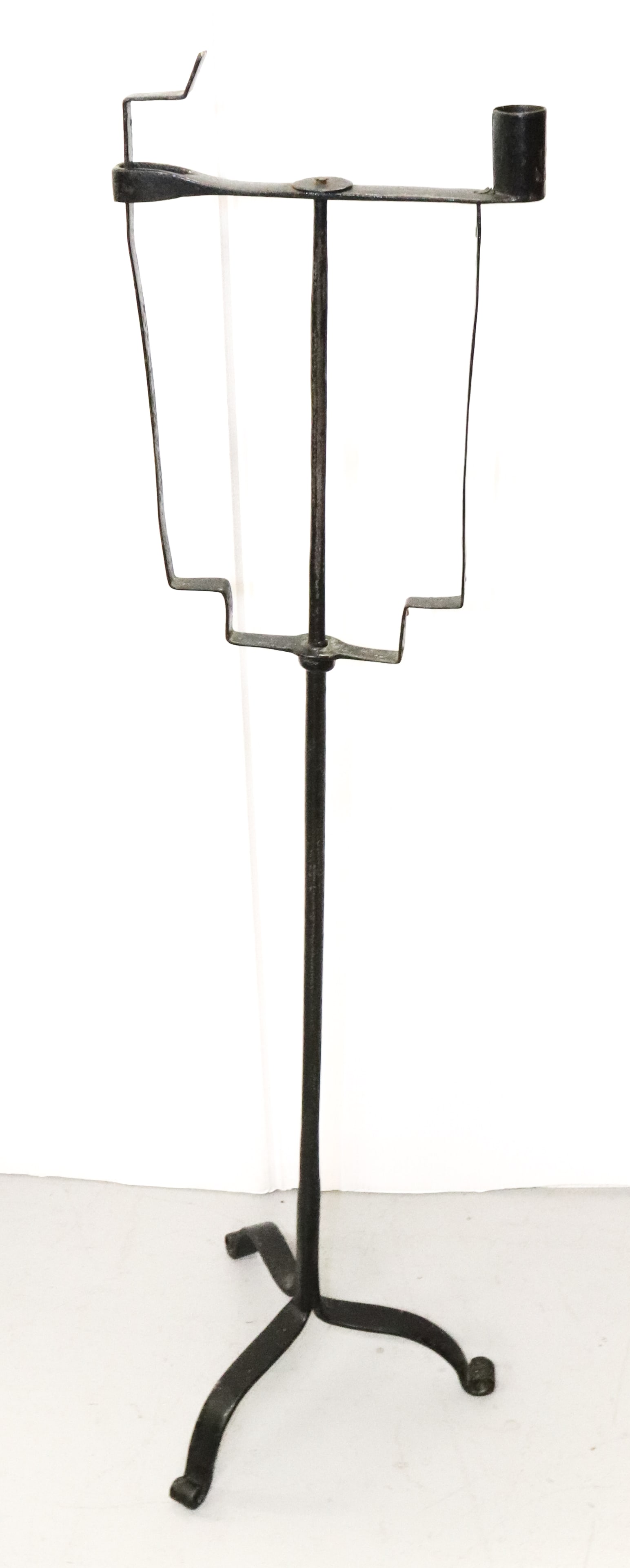 WROUGHT IRON CANDLEHOLDER (1 of 3)