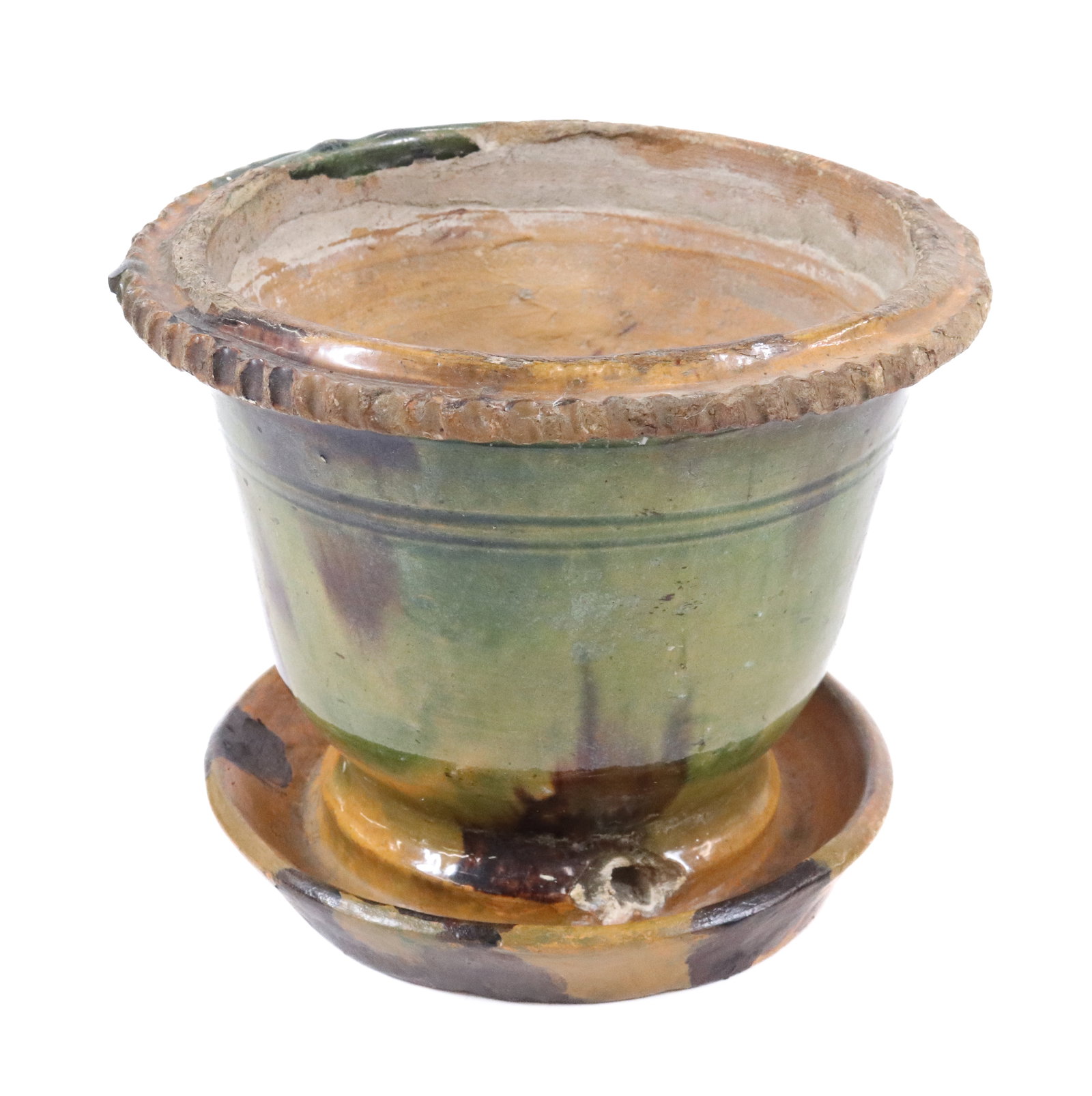 WAGNER POTTERY FLOWER POT (1 of 9)