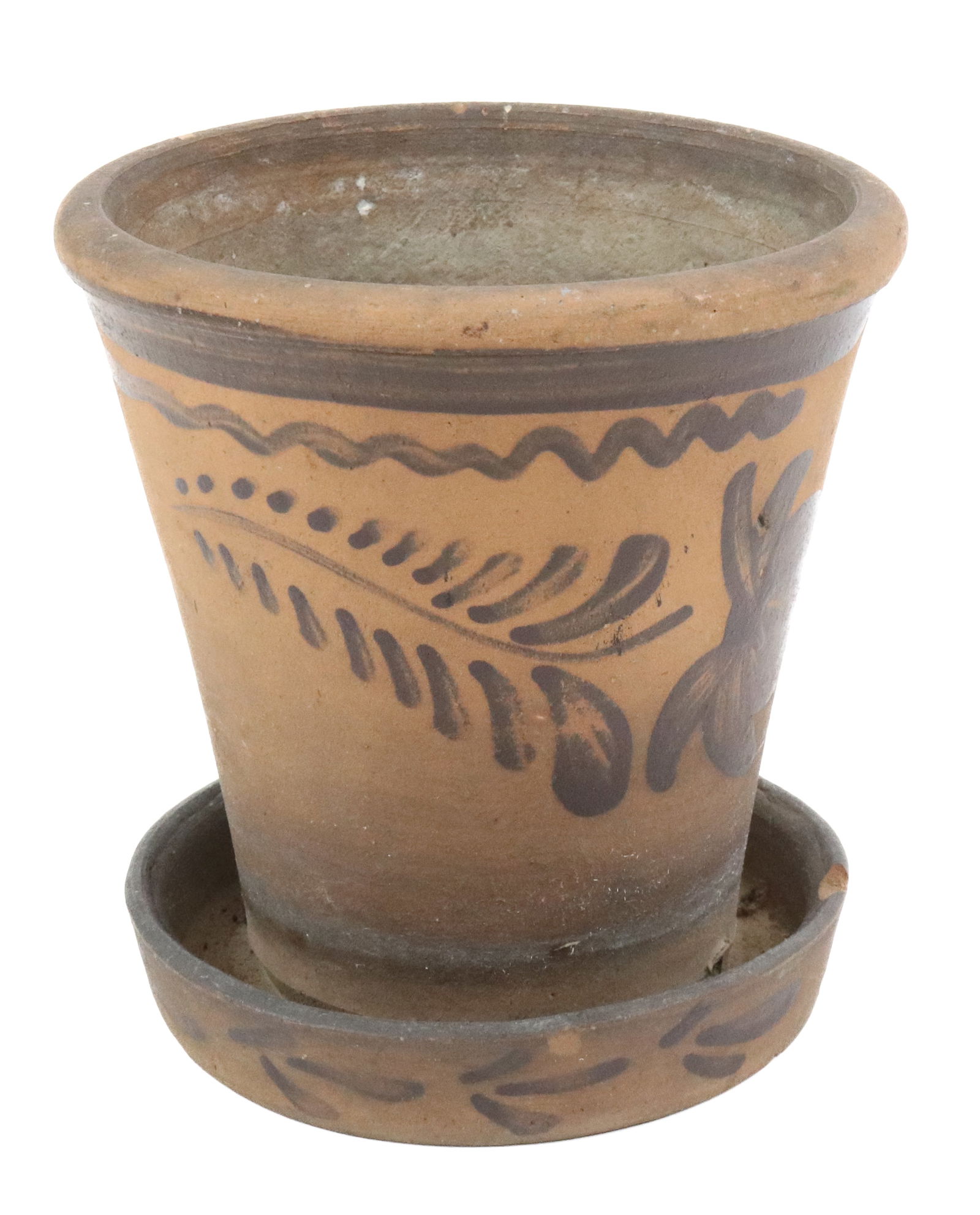 TANWARE DECORATED FLOWER POT (1 of 8)