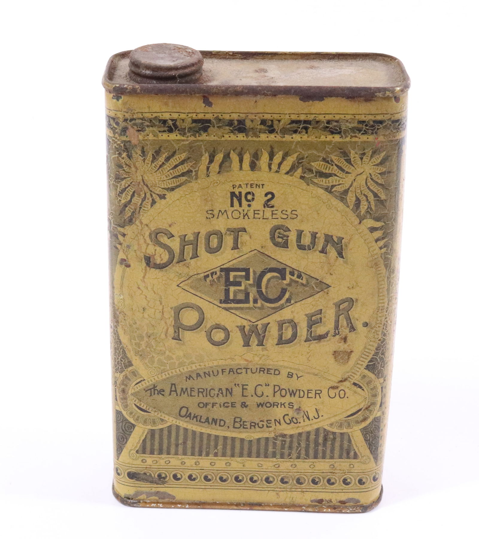 AMERICAN E.C. POWDER TIN (1 of 5)