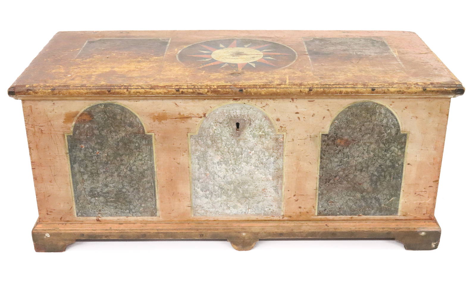 18th C. Pa Dower Chest Auction