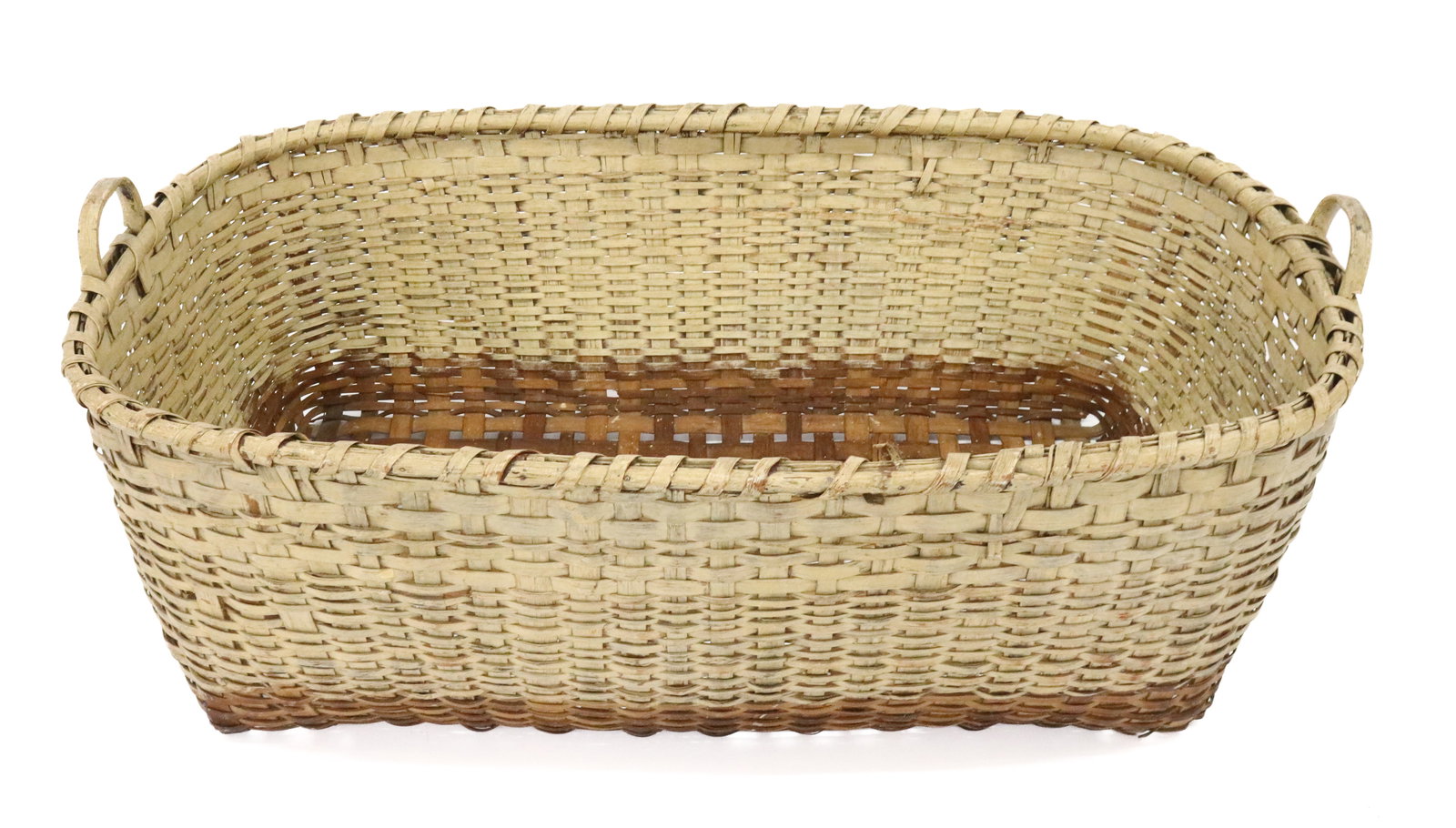 LARGE PAINTED BASKET (1 of 6)